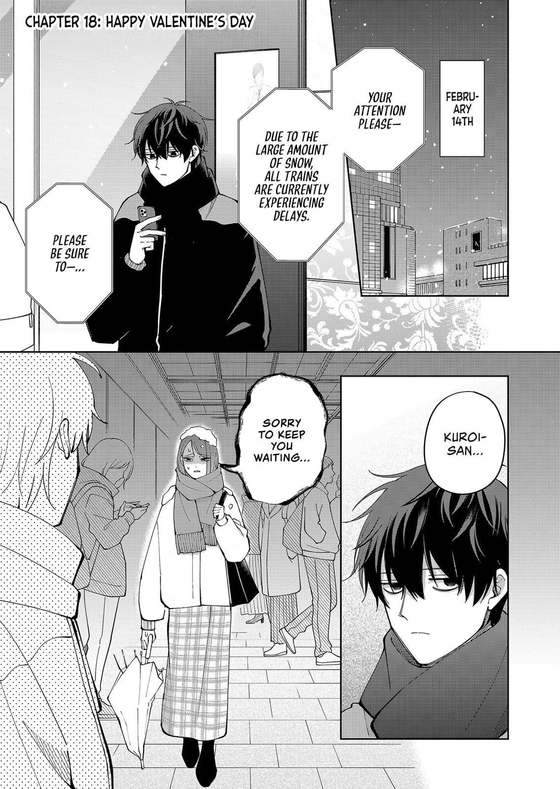 Moriagaranai Date Chapter 18 page 1 - 