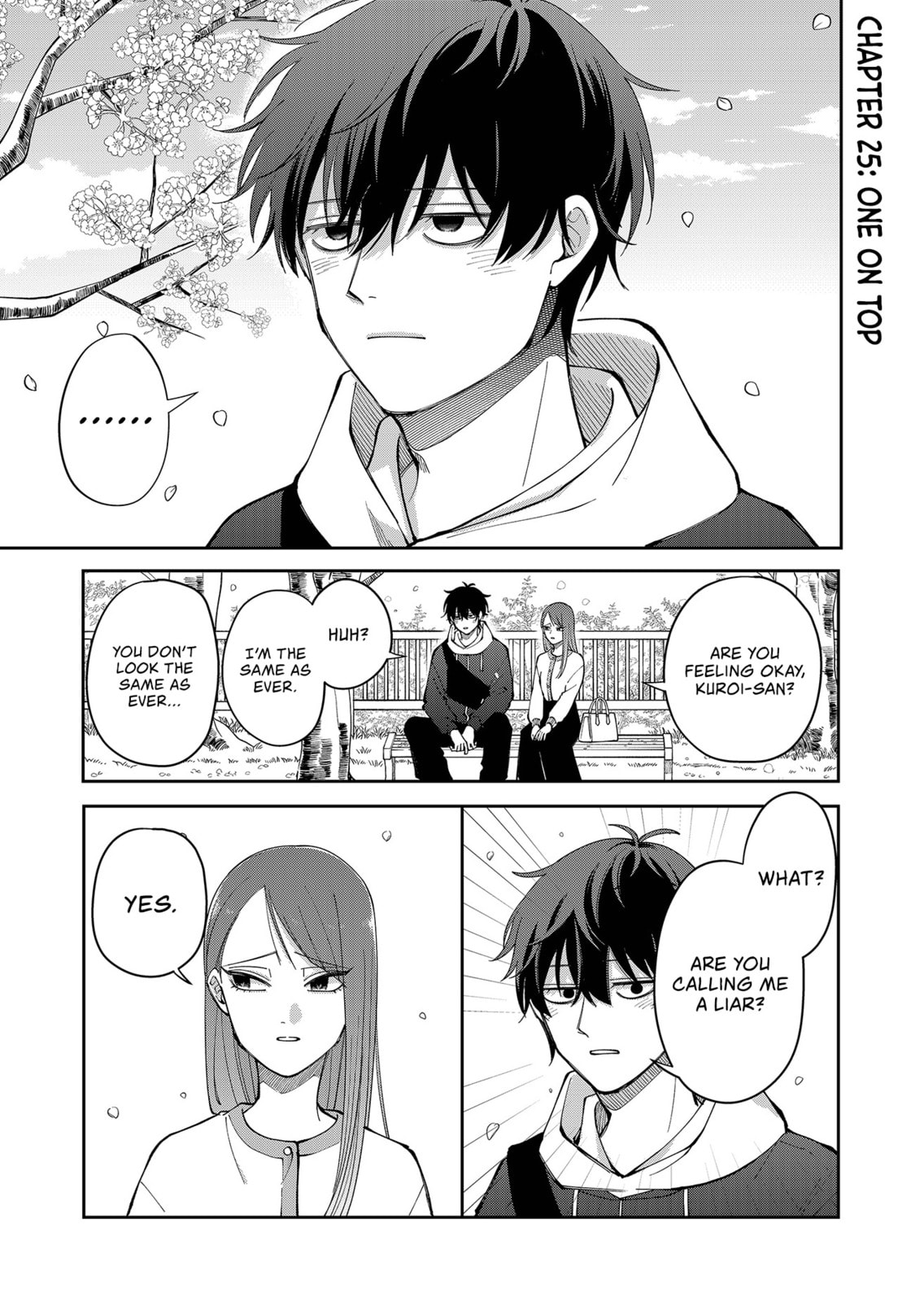 Moriagaranai Date Chapter 25 page 1 - 