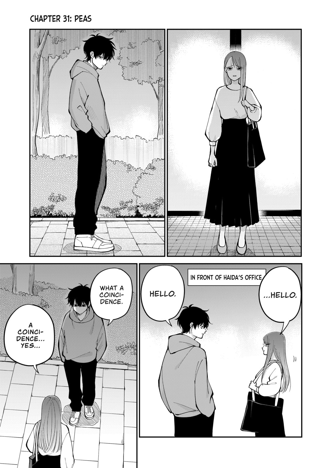 Moriagaranai Date Chapter 31 page 1 - 
