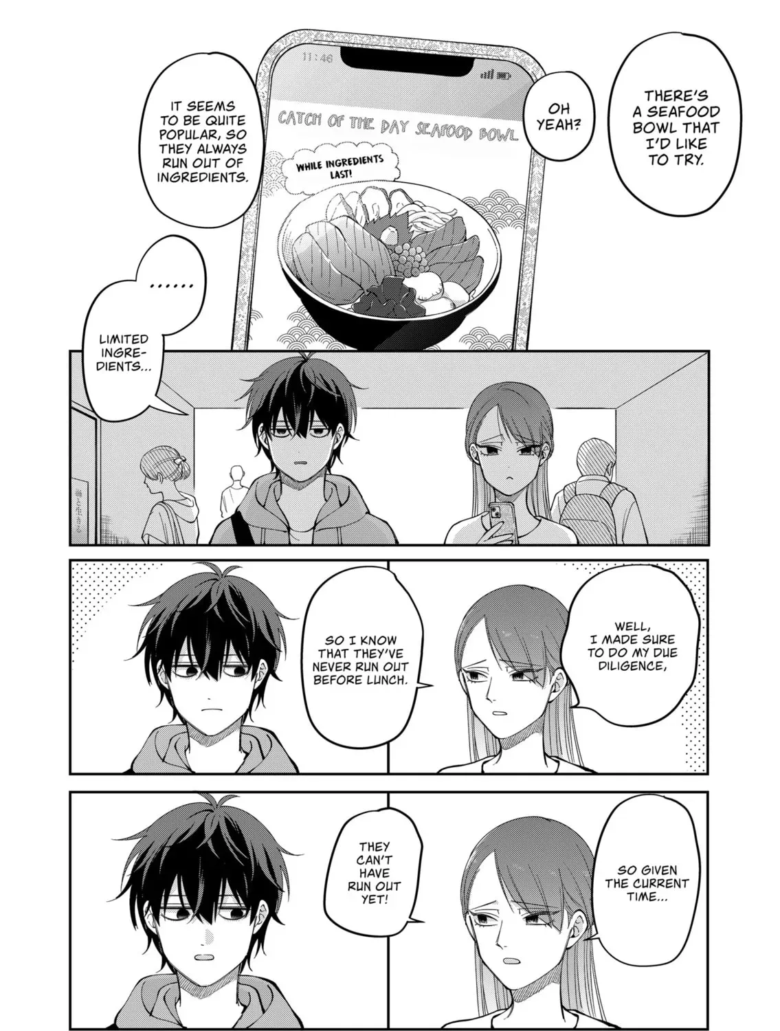 Moriagaranai Date Chapter 33 page 3 - 