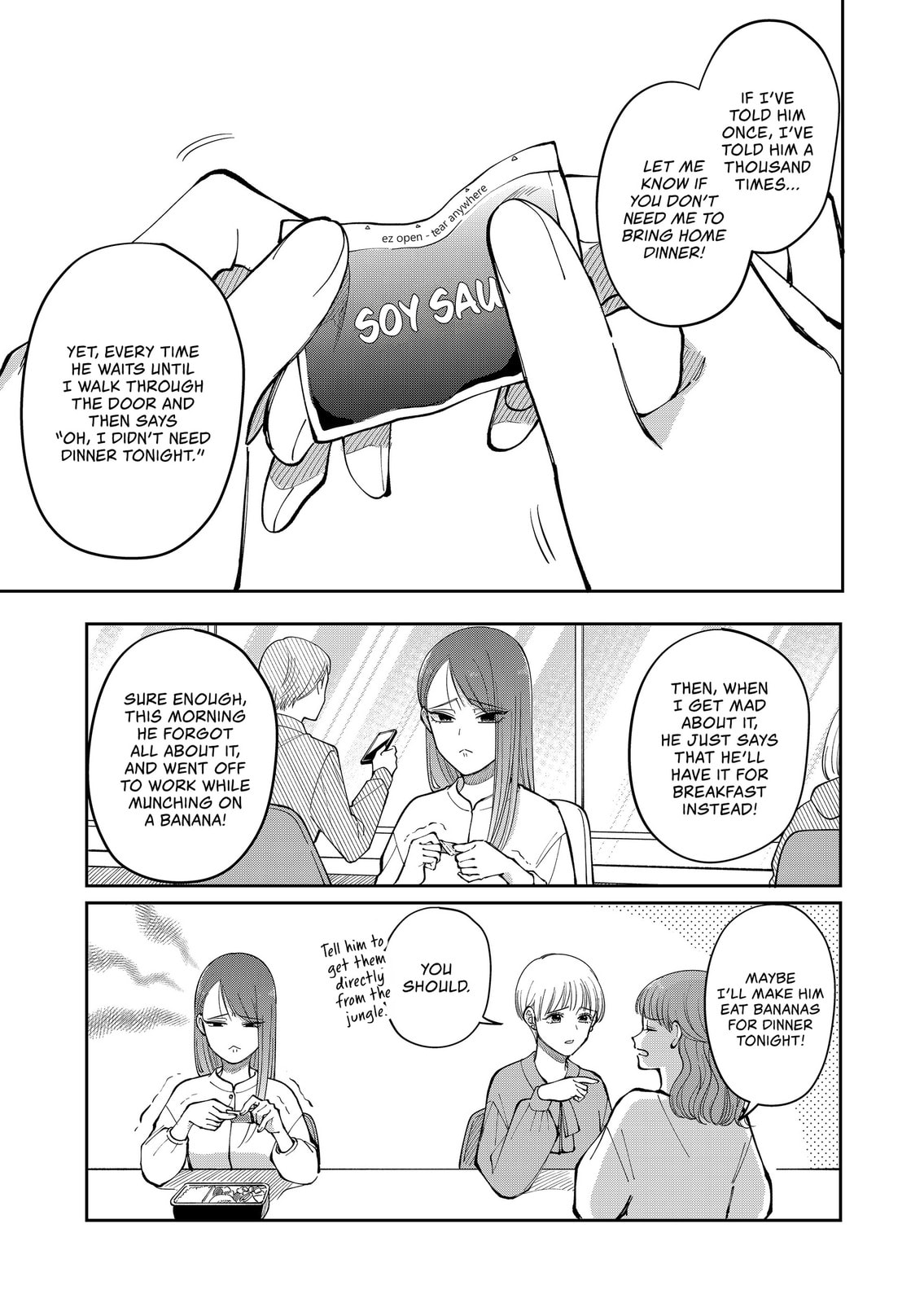 Moriagaranai Date Chapter 35 page 1 - 