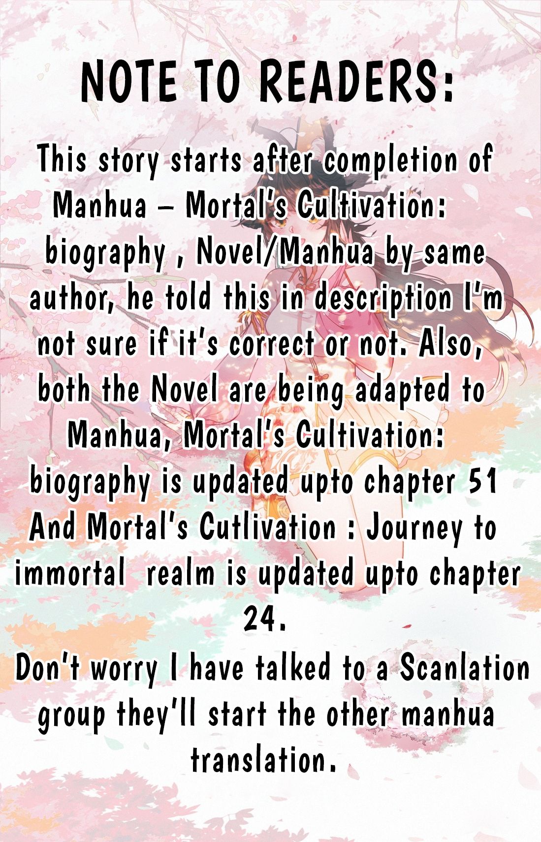 Mortal’S Cultivation: Journey To Immortality Chapter 1 page 1 - 