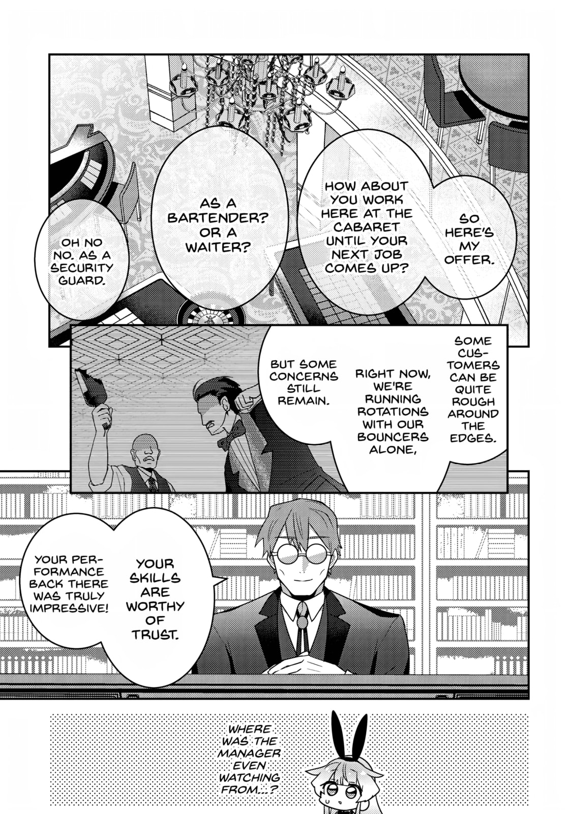 Moto Eiyuu wa Daitokai Saikyou no Benriya-san: Moto Seijo no Bunny Girl to Tomo ni Arayuru Trouble Kaiketsu Itashimasu Chapter 2 page 7 - 