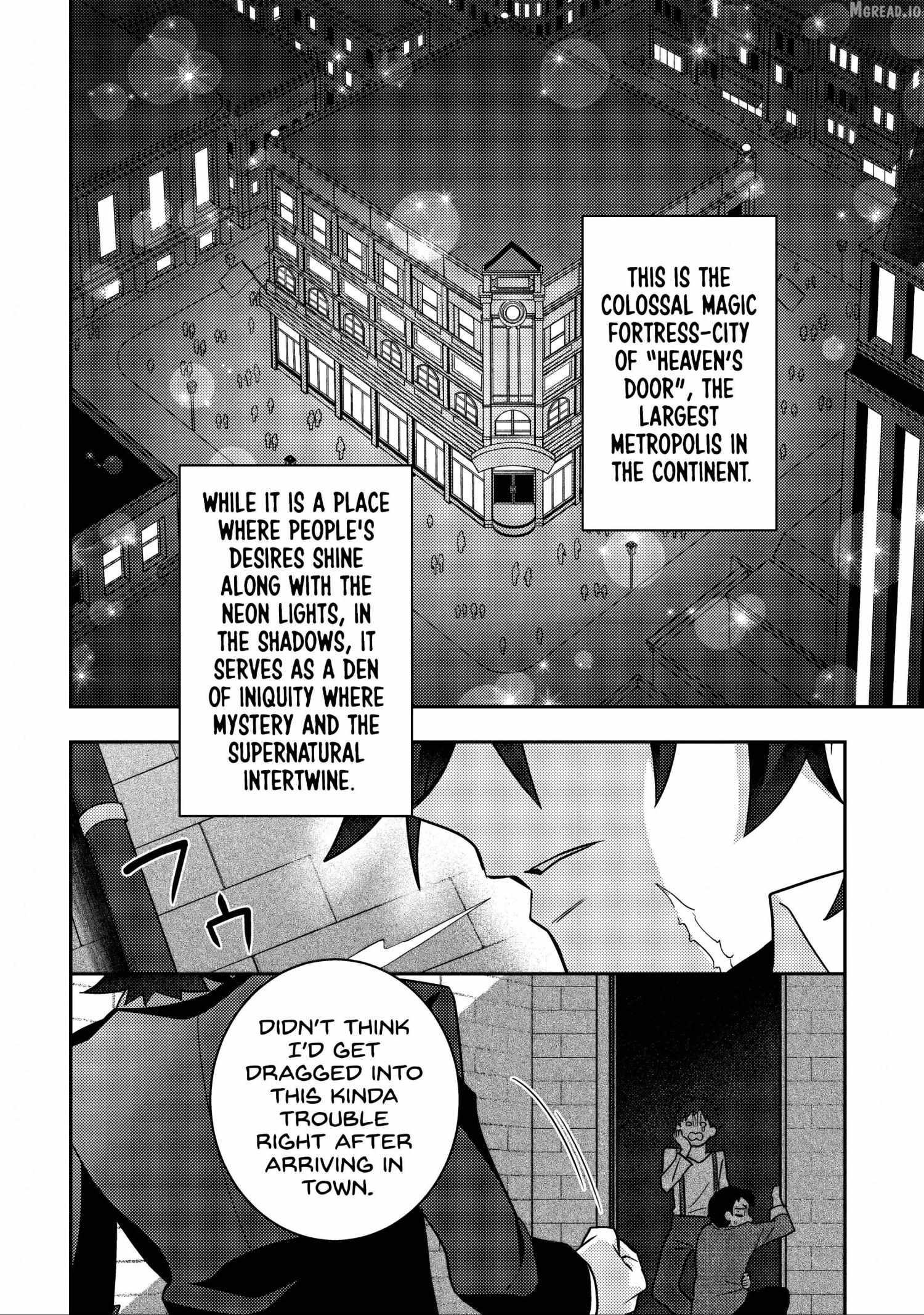 Moto Eiyuu wa Daitokai Saikyou no Benriya-san Chapter 1 page 4 - 