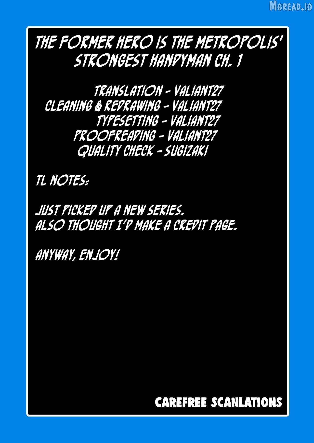 Moto Eiyuu wa Daitokai Saikyou no Benriya-san Chapter 1 page 50 - 