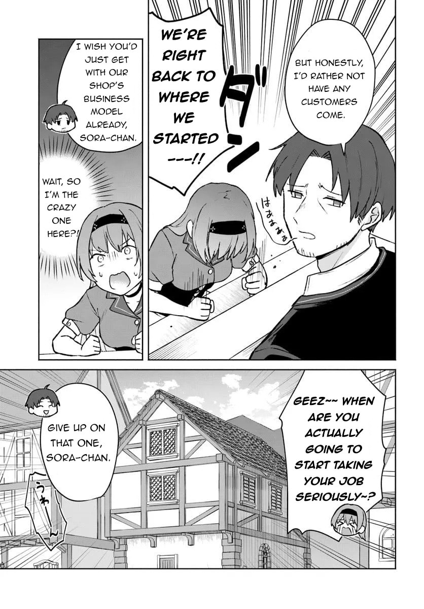 Moto Saikyou Boukensha no Rojiura Caffe Nonbiri Kaigyouroku Chapter 1 page 19 - 