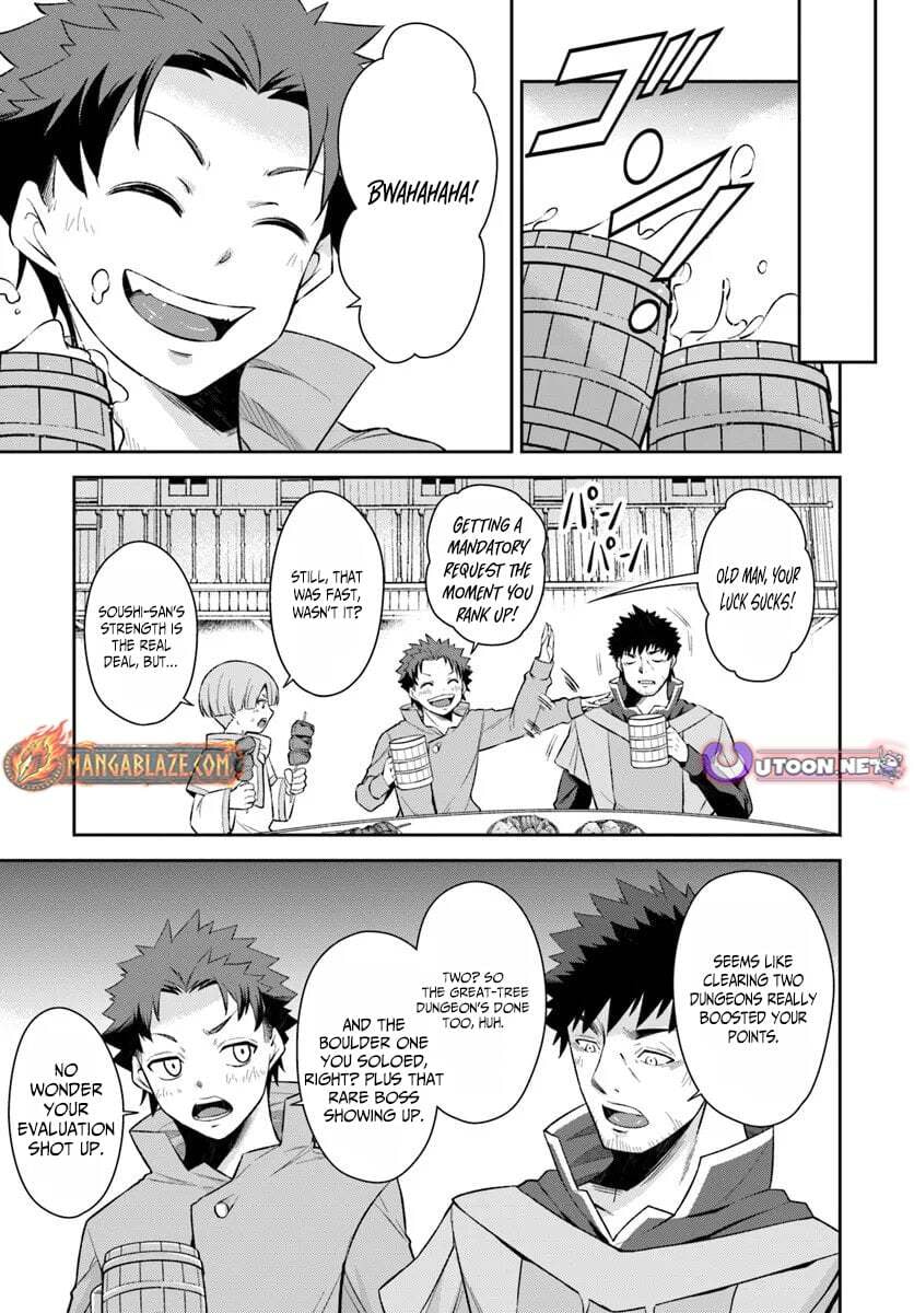 Moto Saikyou Boukensha no Rojiura Caffe Nonbiri Kaigyouroku Chapter 6 page 21 - 