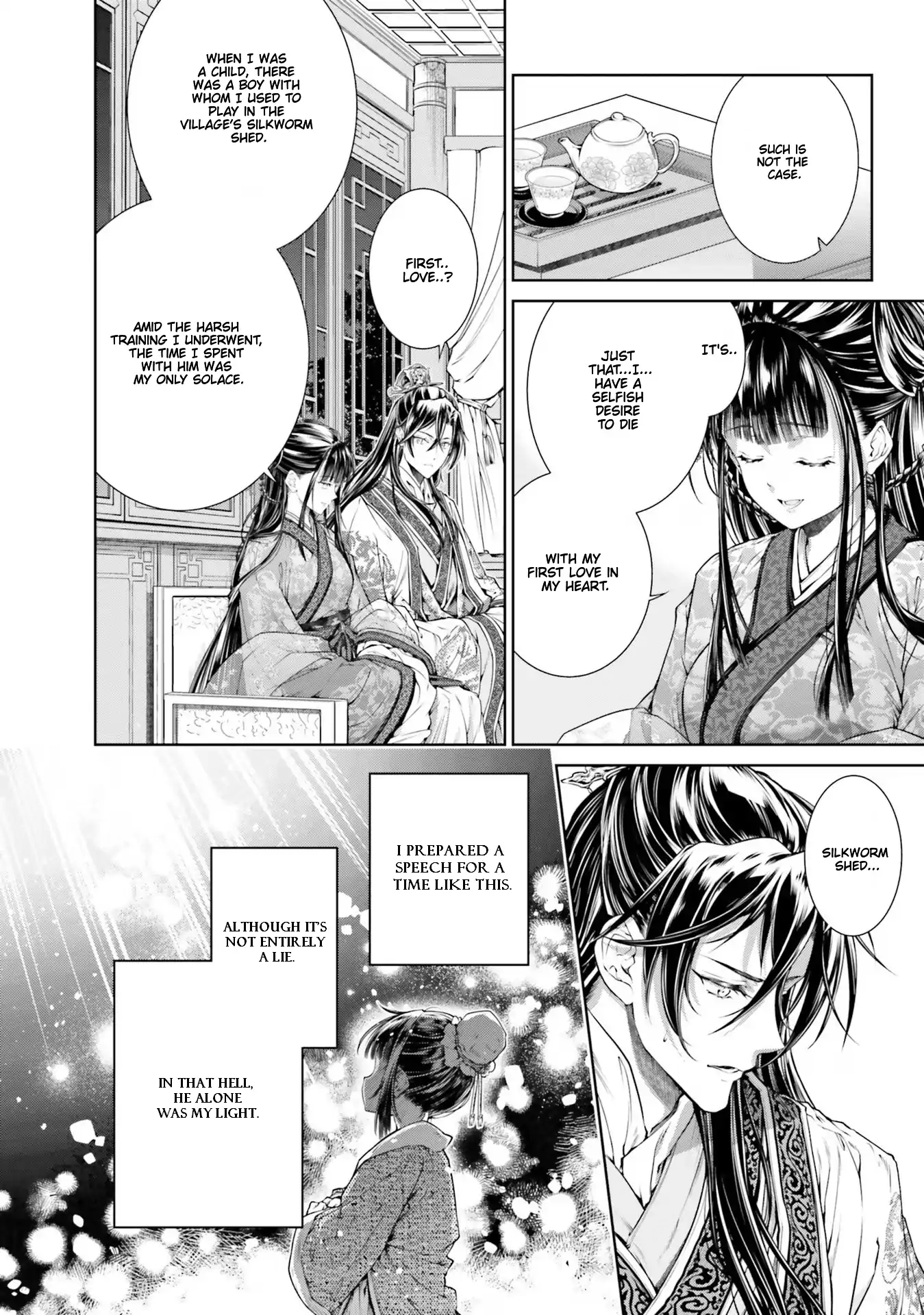 Moumoku no Orihime wa Koukyuu de Koutei to no Koi wo Tsumugu Chapter 3.1 page 10 - 