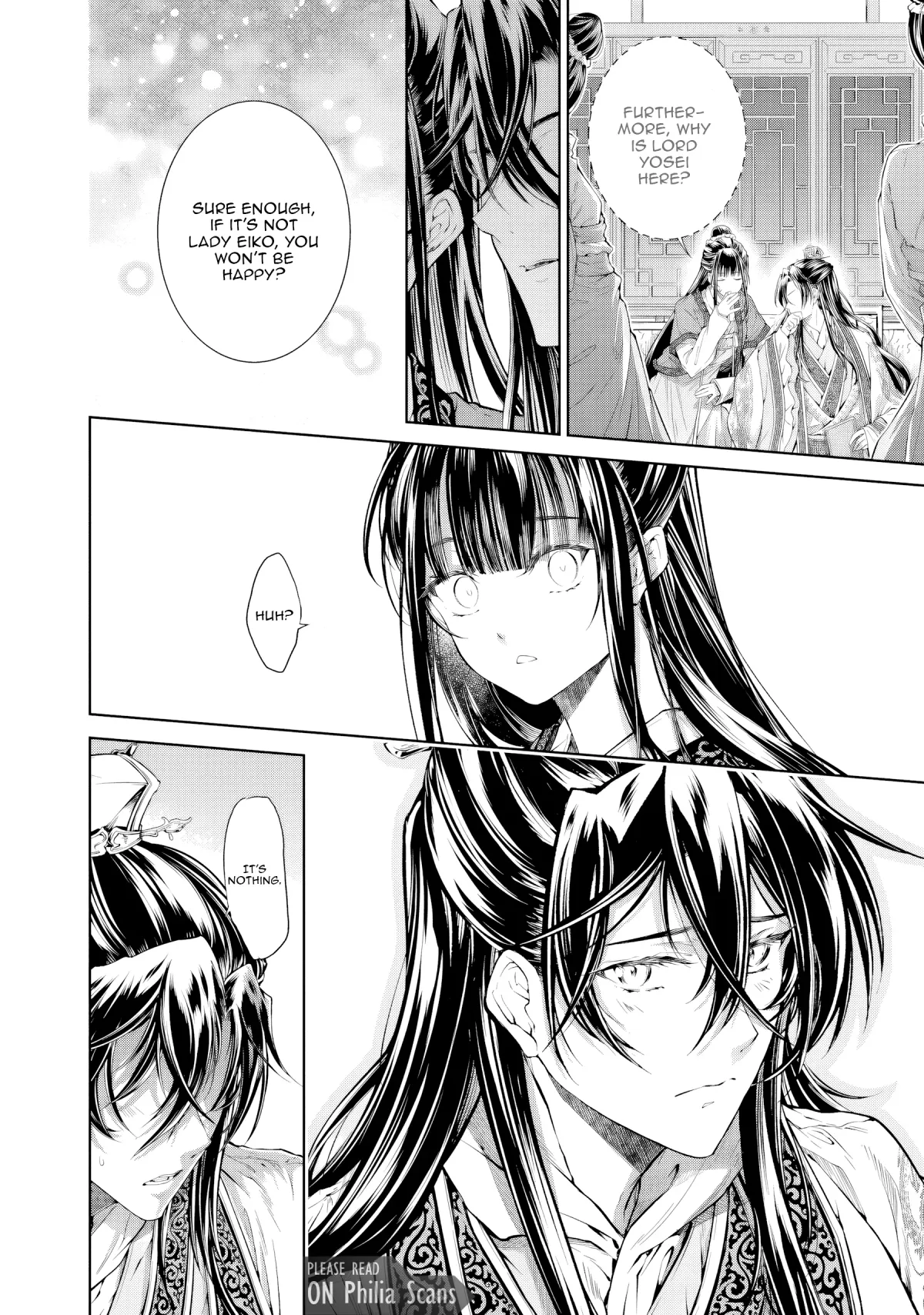 Moumoku no Orihime wa Koukyuu de Koutei to no Koi wo Tsumugu Chapter 4 page 8 - 