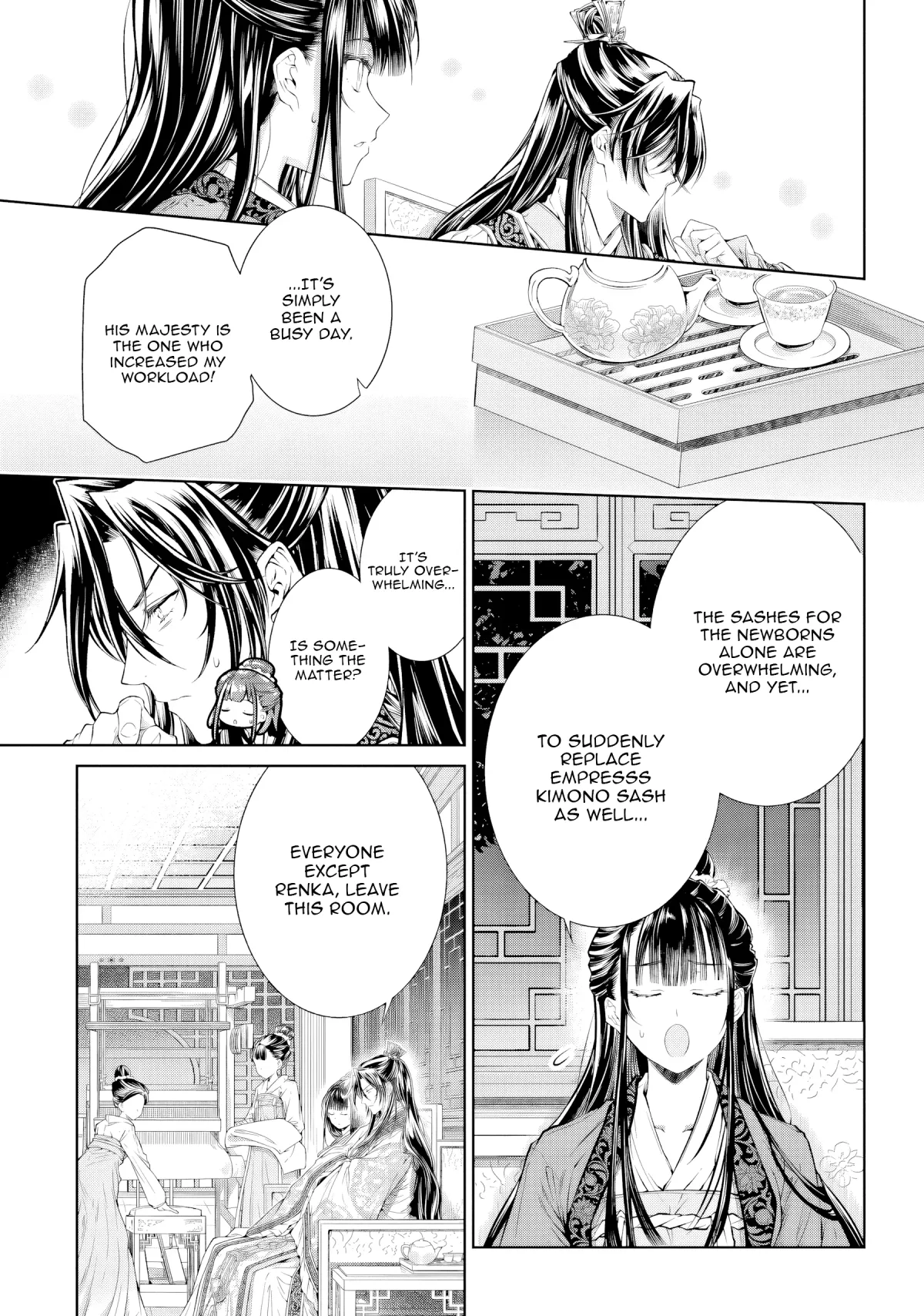 Moumoku no Orihime wa Koukyuu de Koutei to no Koi wo Tsumugu Chapter 4 page 9 - 