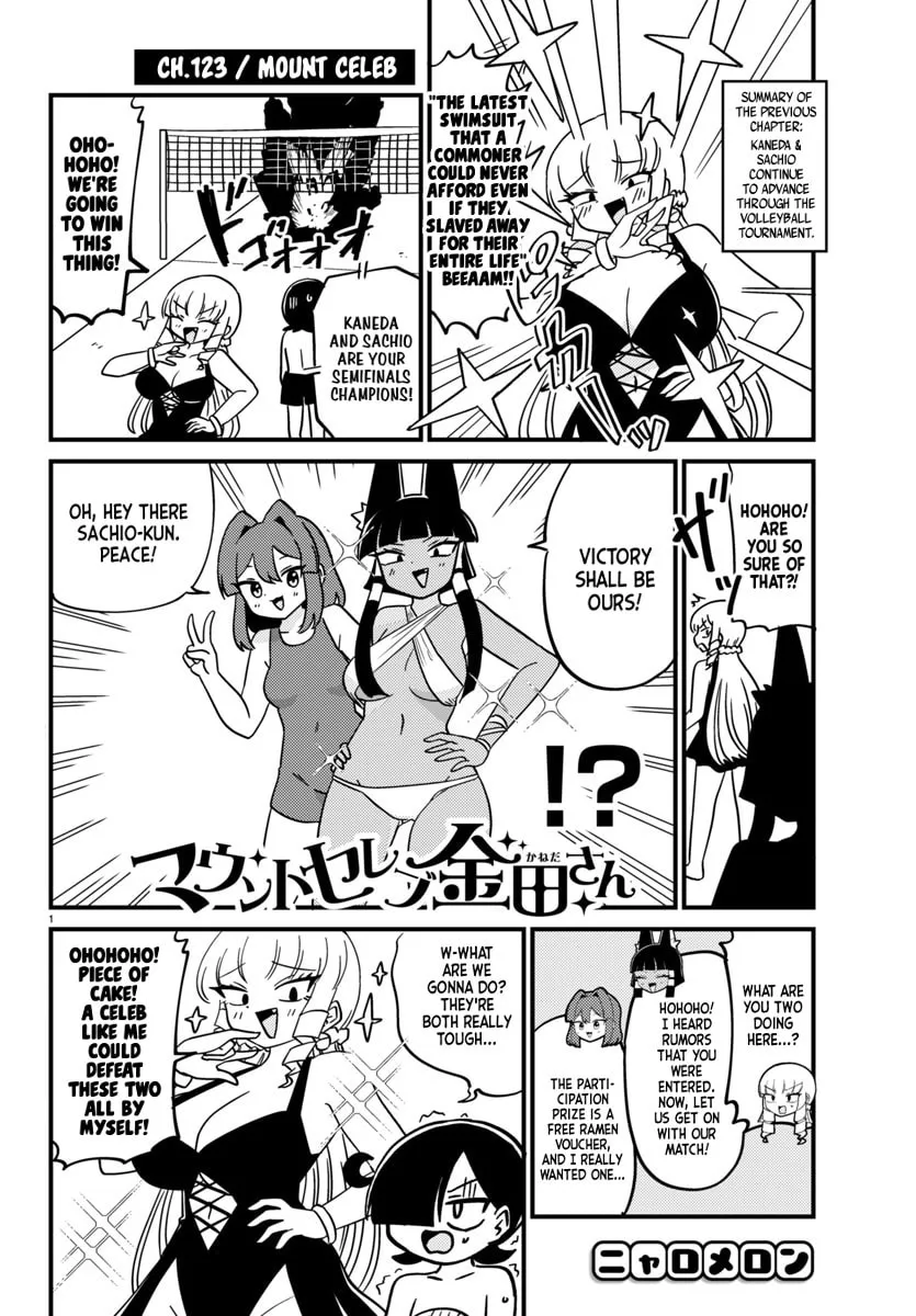 Mount Celeb Kaneda-san Chapter 123 page 1 - 