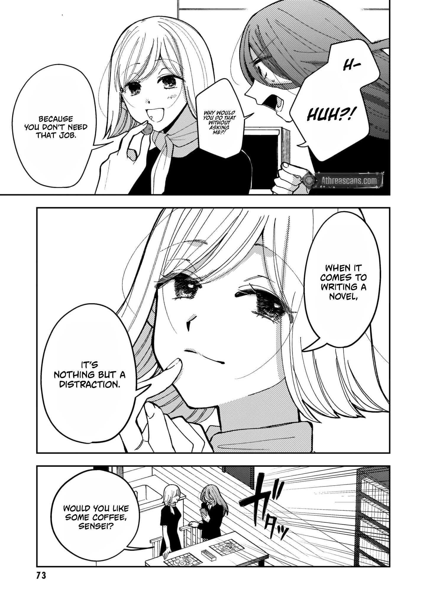 Moushuu Onna to Akutagawa Chapter 4 page 9 - 
