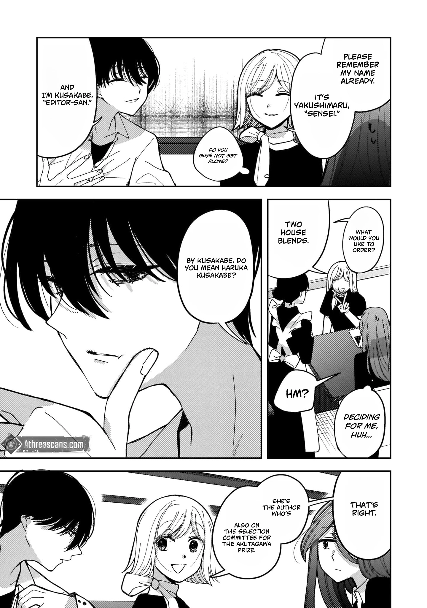 Moushuu Onna to Akutagawa Chapter 5 page 3 - 