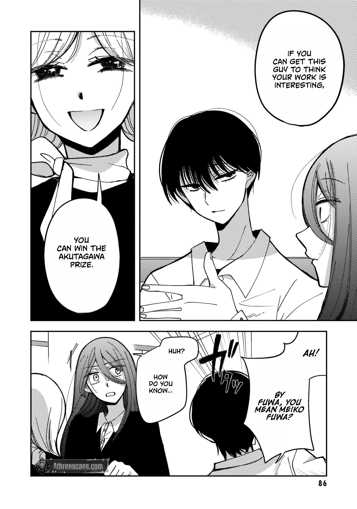 Moushuu Onna to Akutagawa Chapter 5 page 6 - 