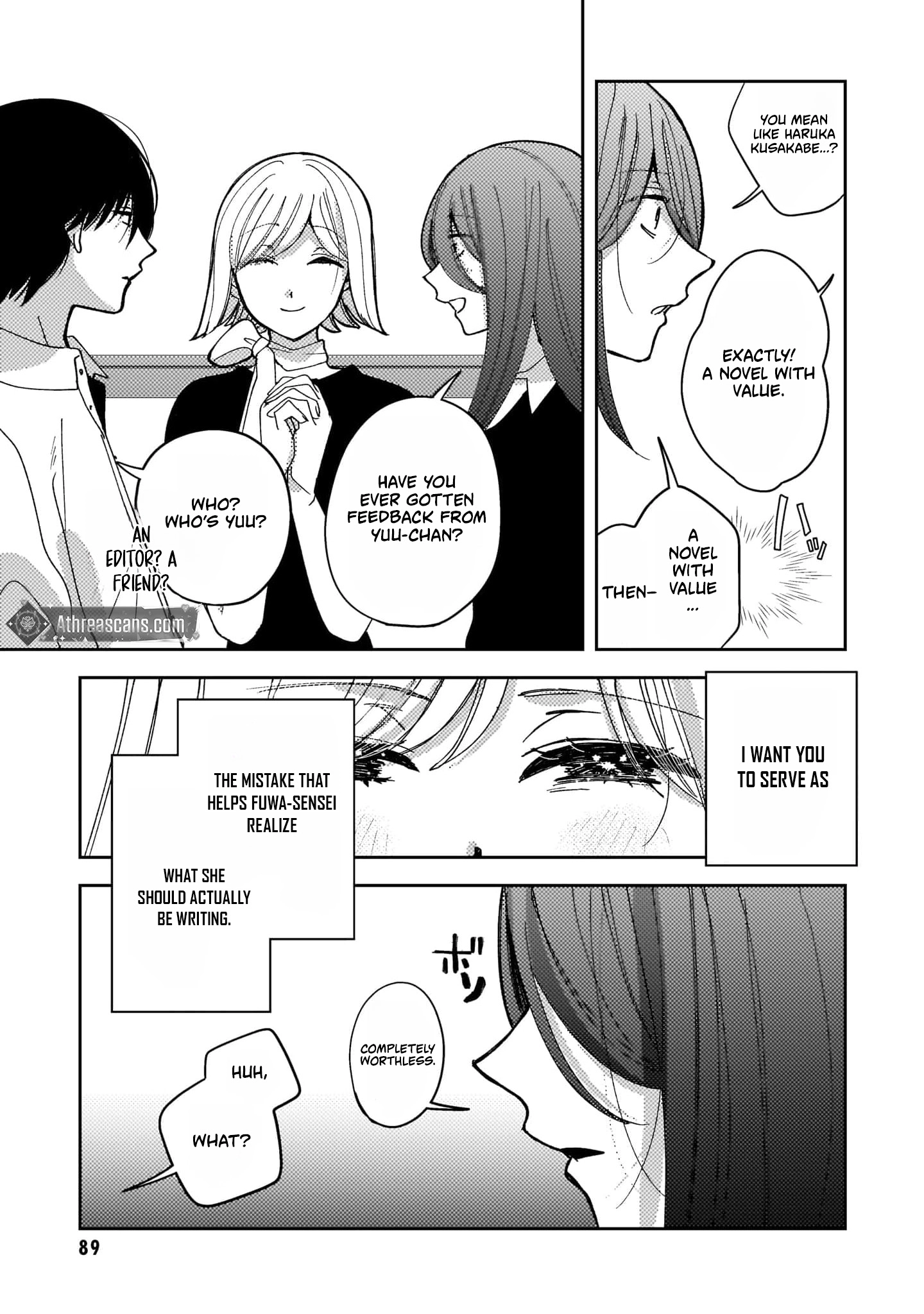 Moushuu Onna to Akutagawa Chapter 5 page 9 - 