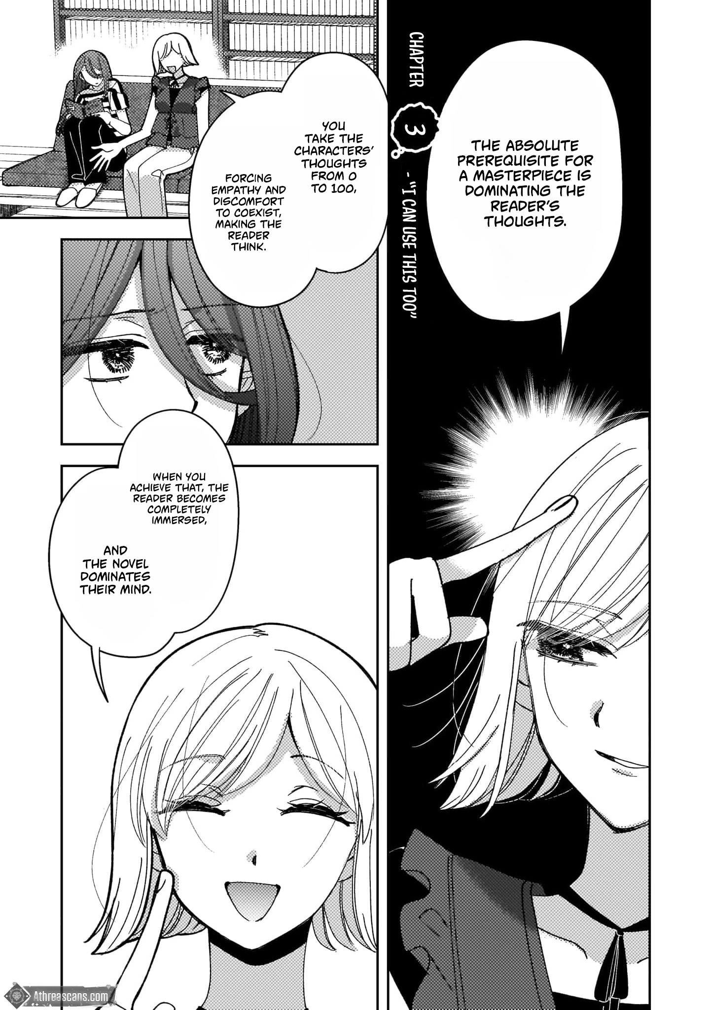 Moushuu Onna to Akutagawa Chapter 6 page 3 - 