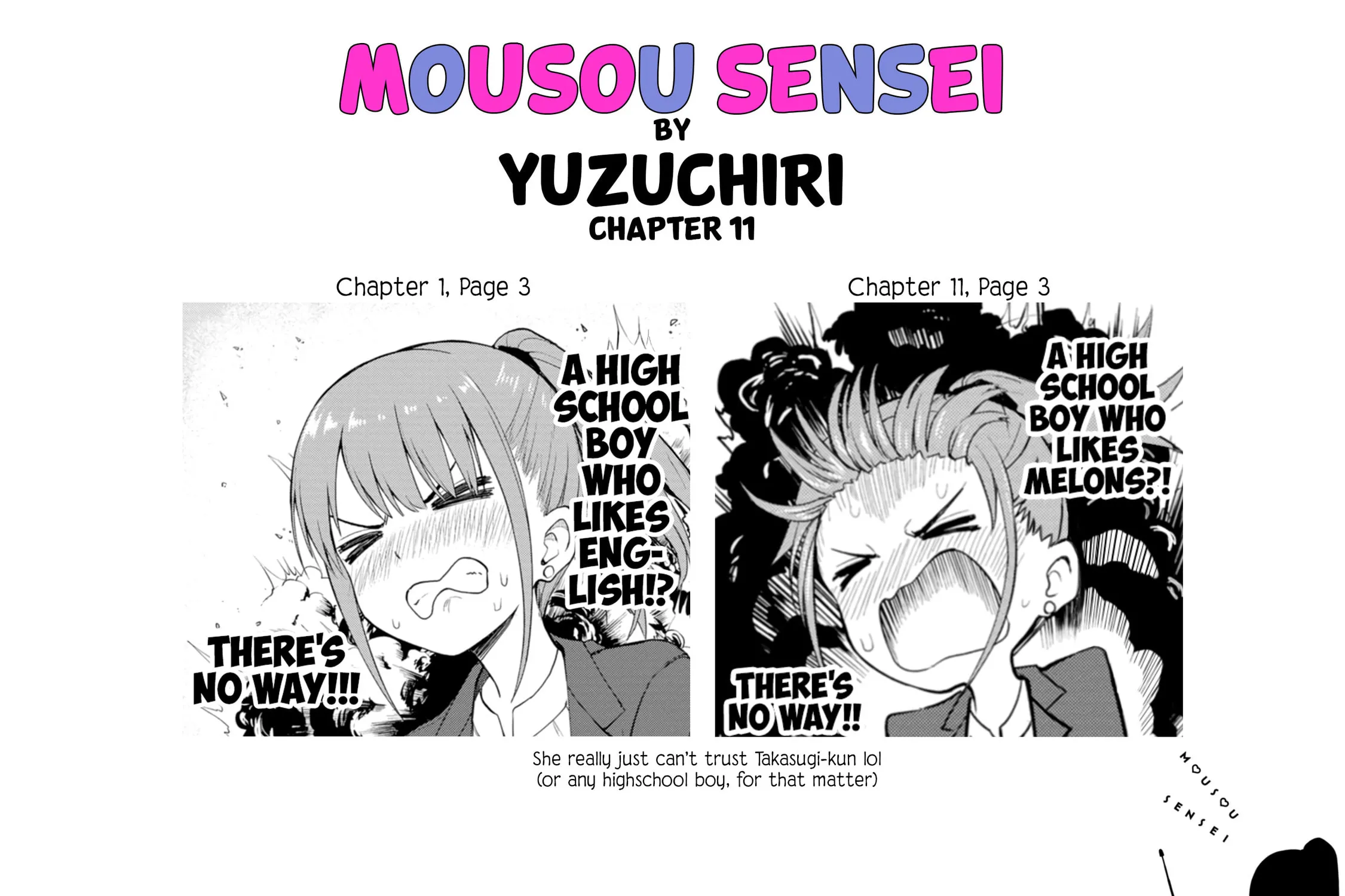 Mousou Sensei Chapter 11 page 19 - 