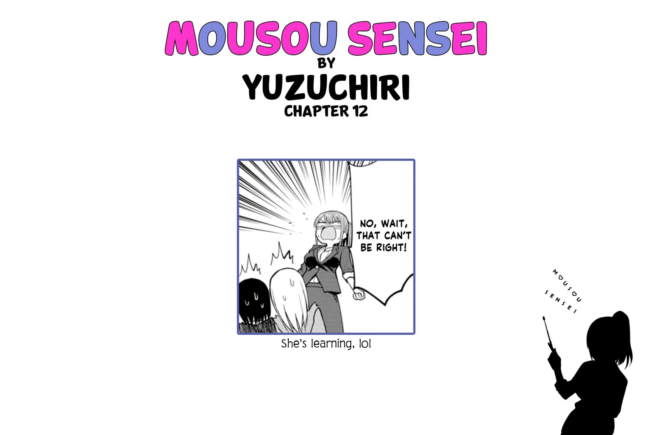 Mousou Sensei Chapter 12 page 19 - 