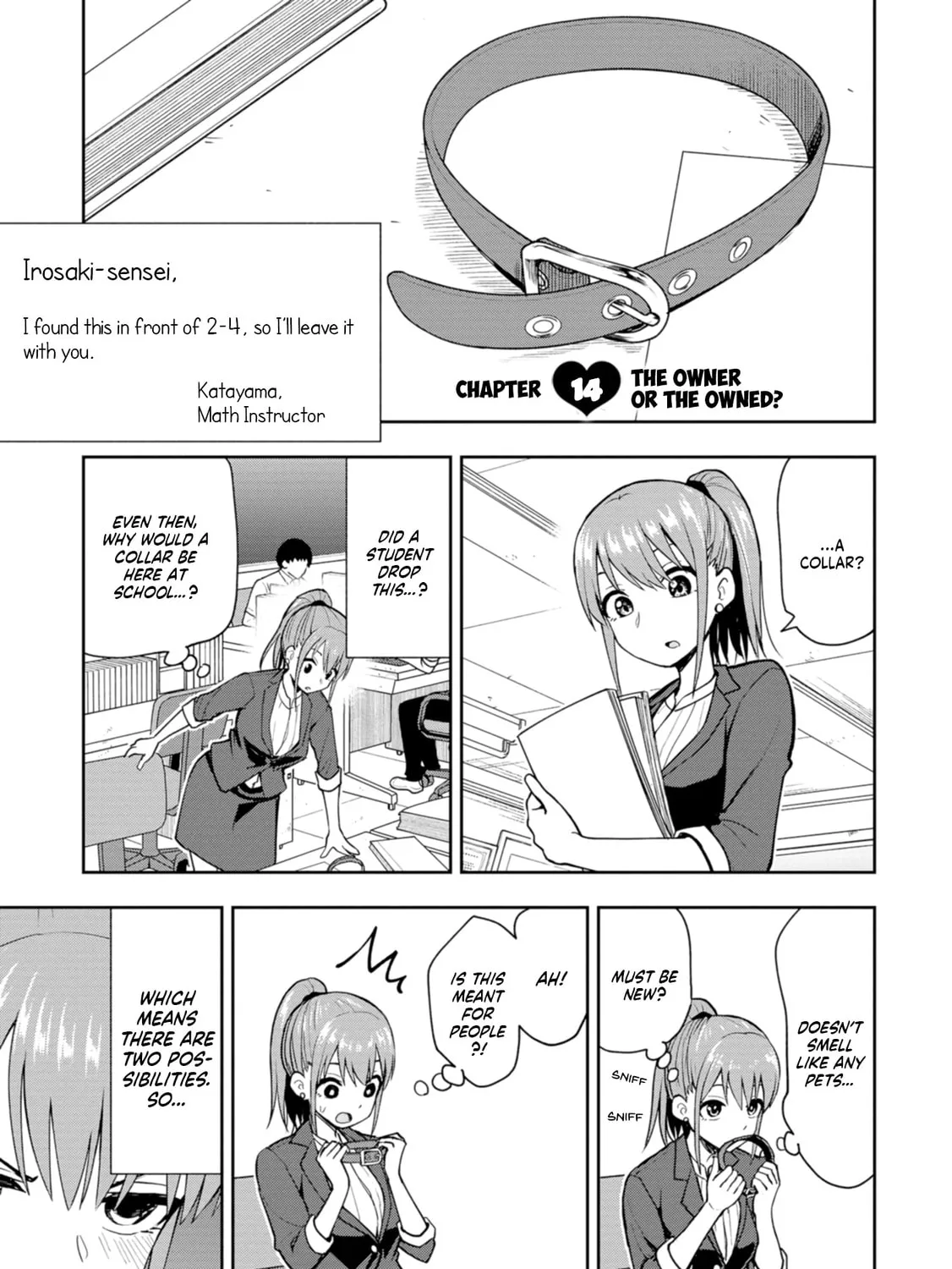 Mousou Sensei Chapter 14 page 1 - 
