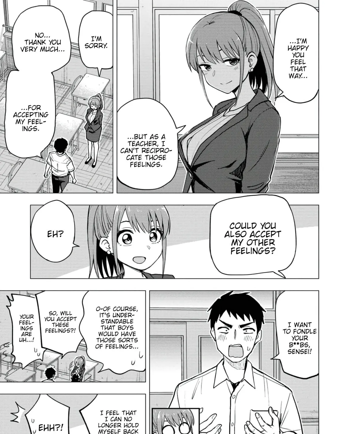 Mousou Sensei Chapter 15 page 13 - 