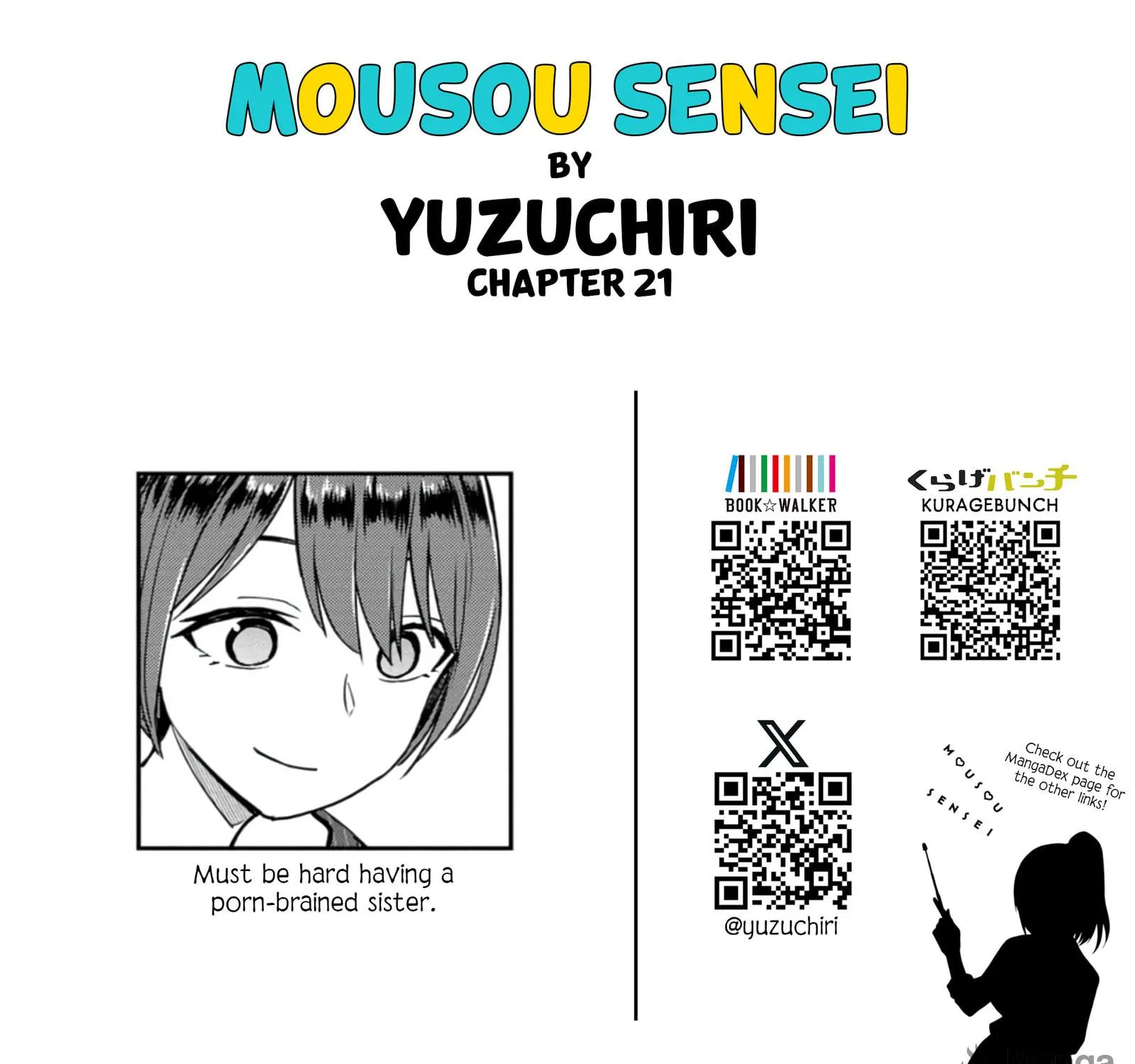 Mousou Sensei Chapter 21 page 19 - 