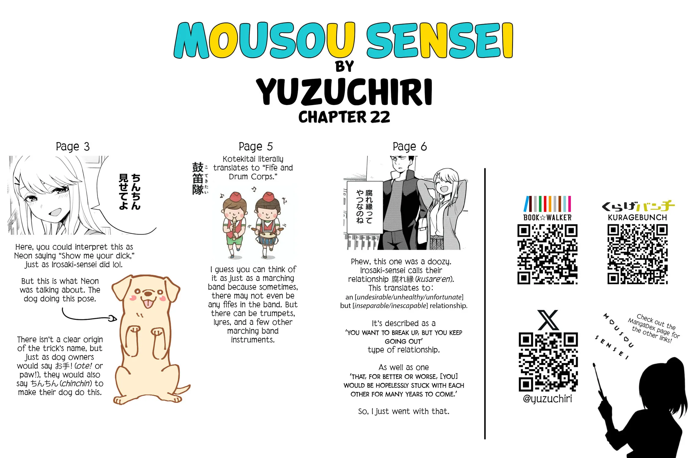 Mousou Sensei Chapter 22 page 19 - 