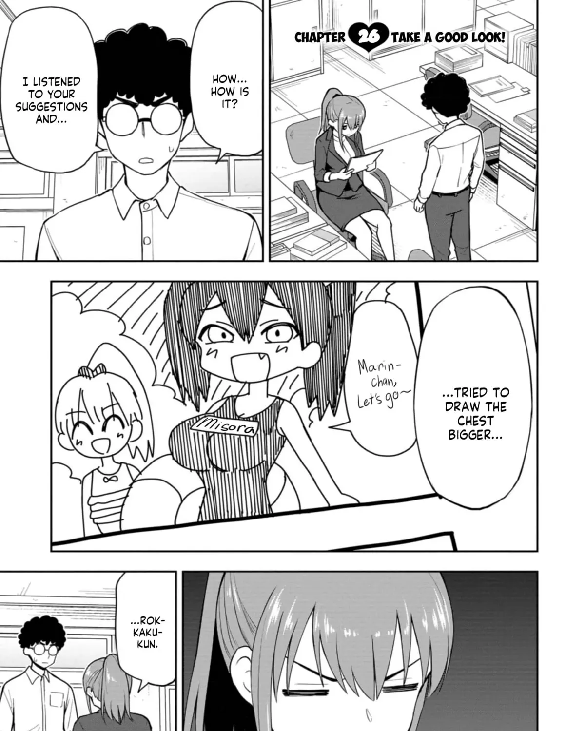 Mousou Sensei Chapter 26 page 1 - 