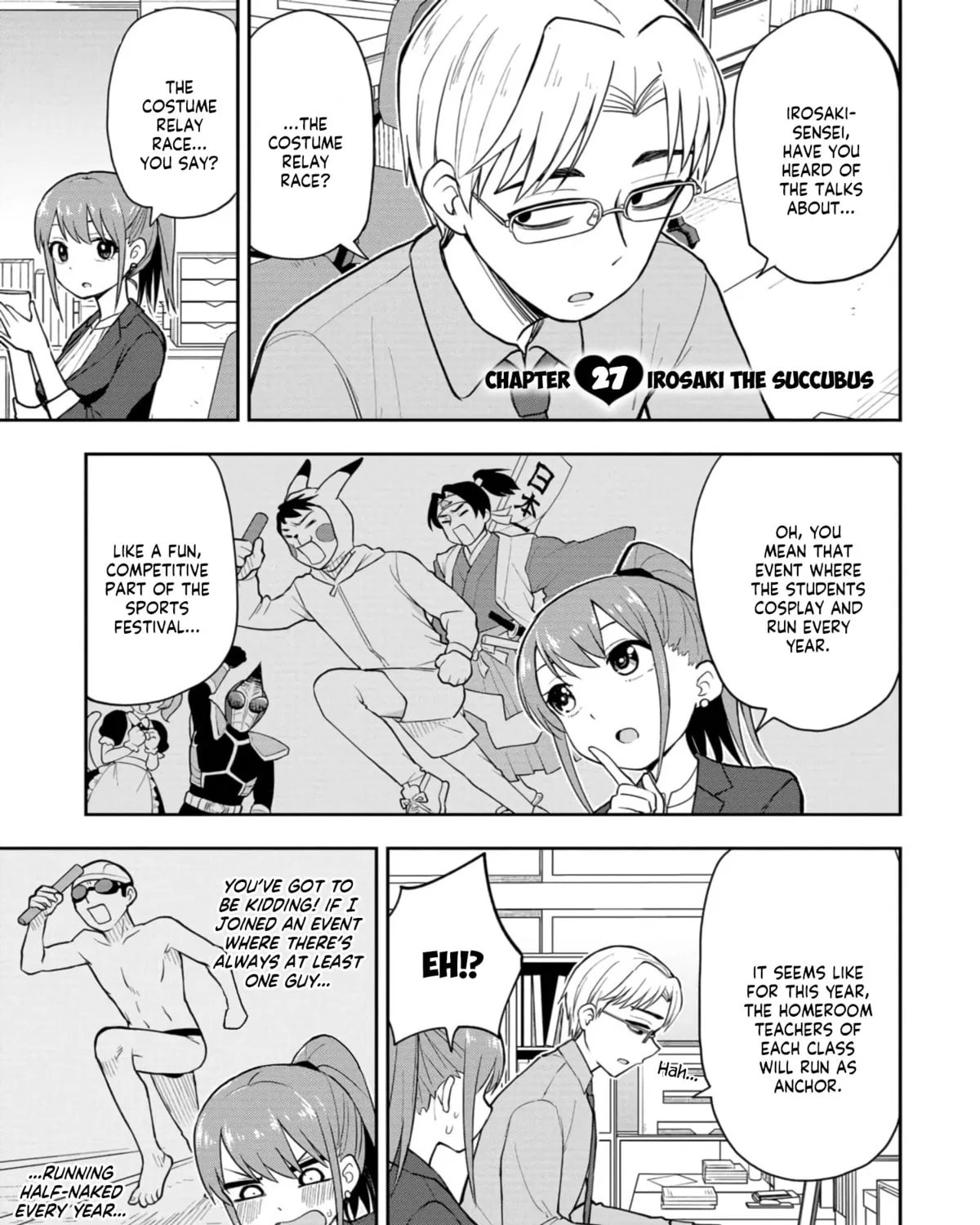 Mousou Sensei Chapter 27 page 1 - 