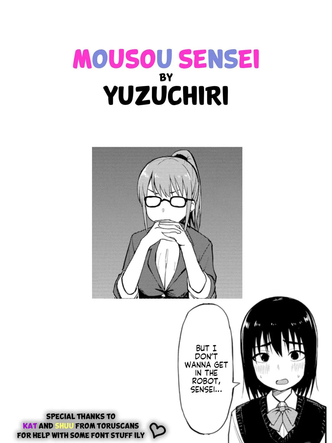 Mousou Sensei Chapter 3 page 19 - 