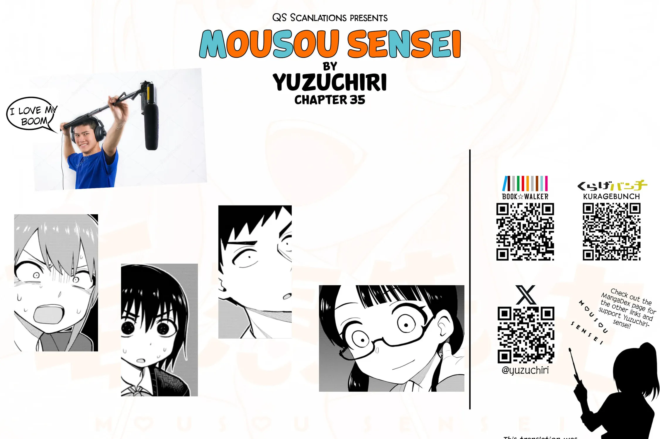 Mousou Sensei Chapter 35 page 19 - 