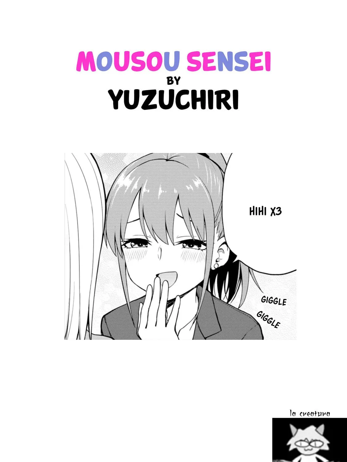 Mousou Sensei Chapter 5 page 19 - 