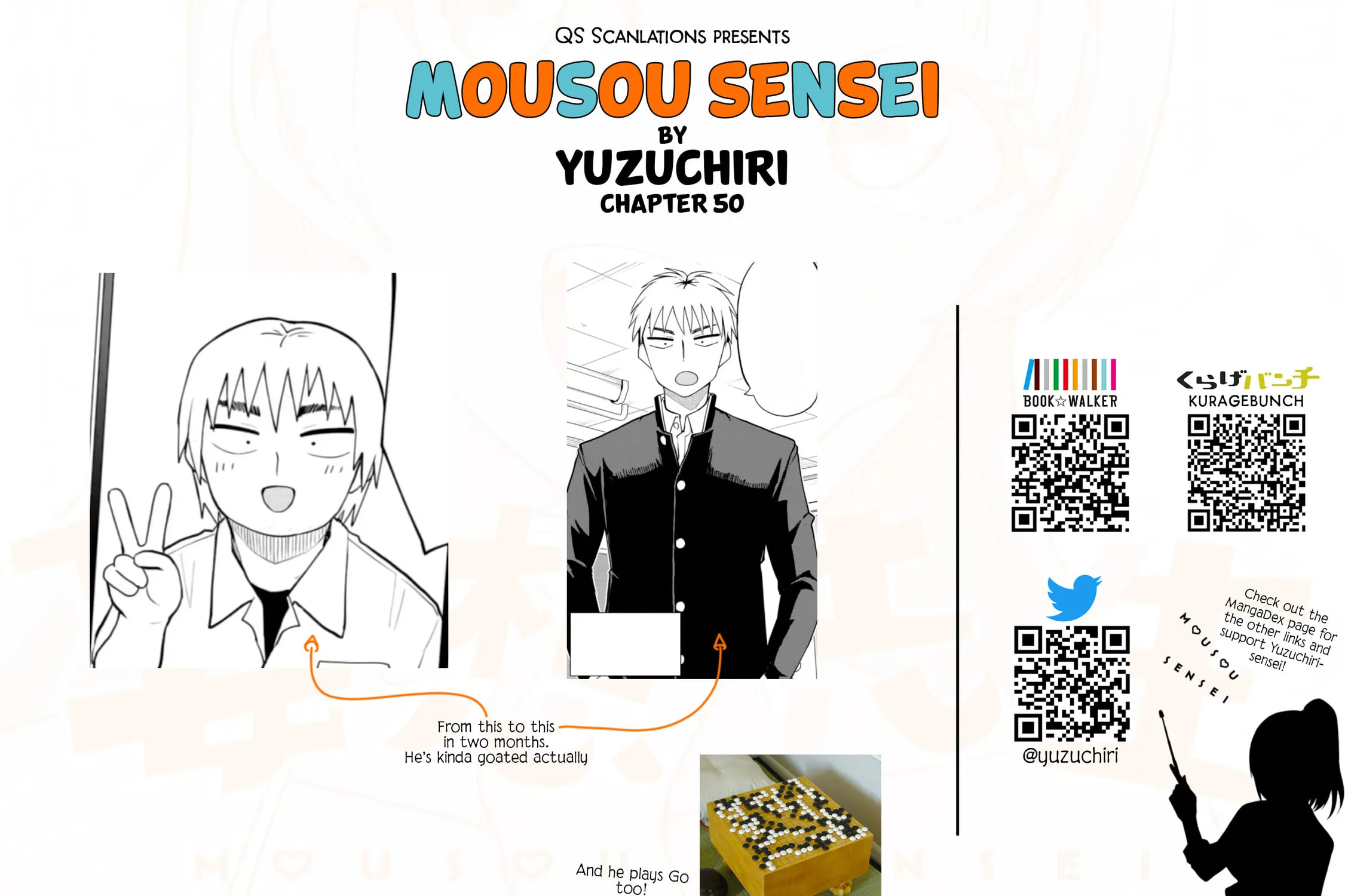 Mousou Sensei Chapter 50 page 19 - 