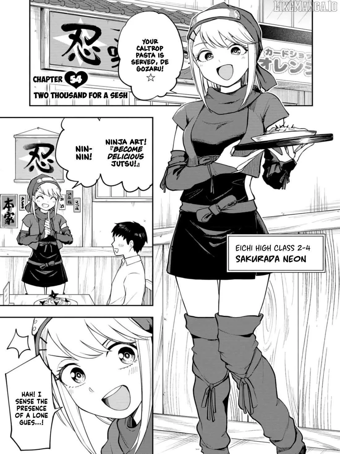 Mousou Sensei Chapter 54 page 2 - 