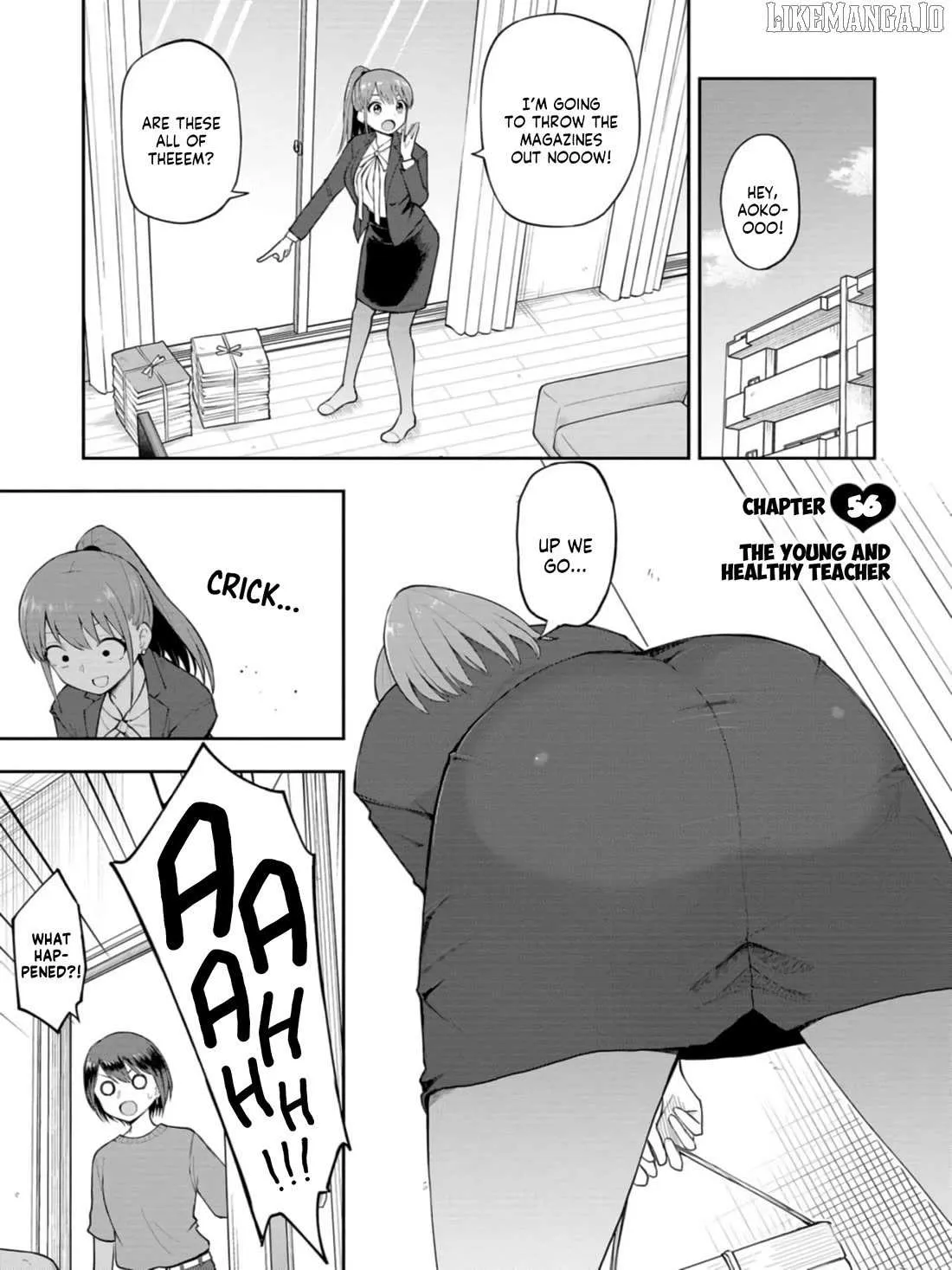 Mousou Sensei Chapter 56 page 1 - 
