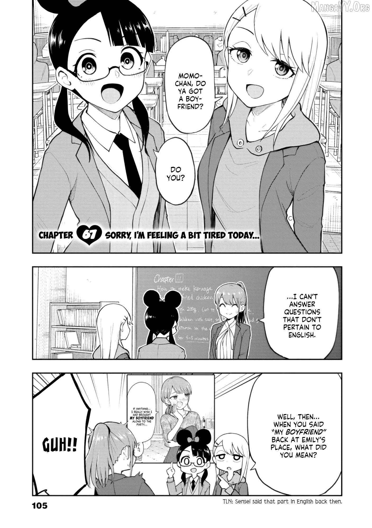 Mousou Sensei Chapter 67 page 1 - 