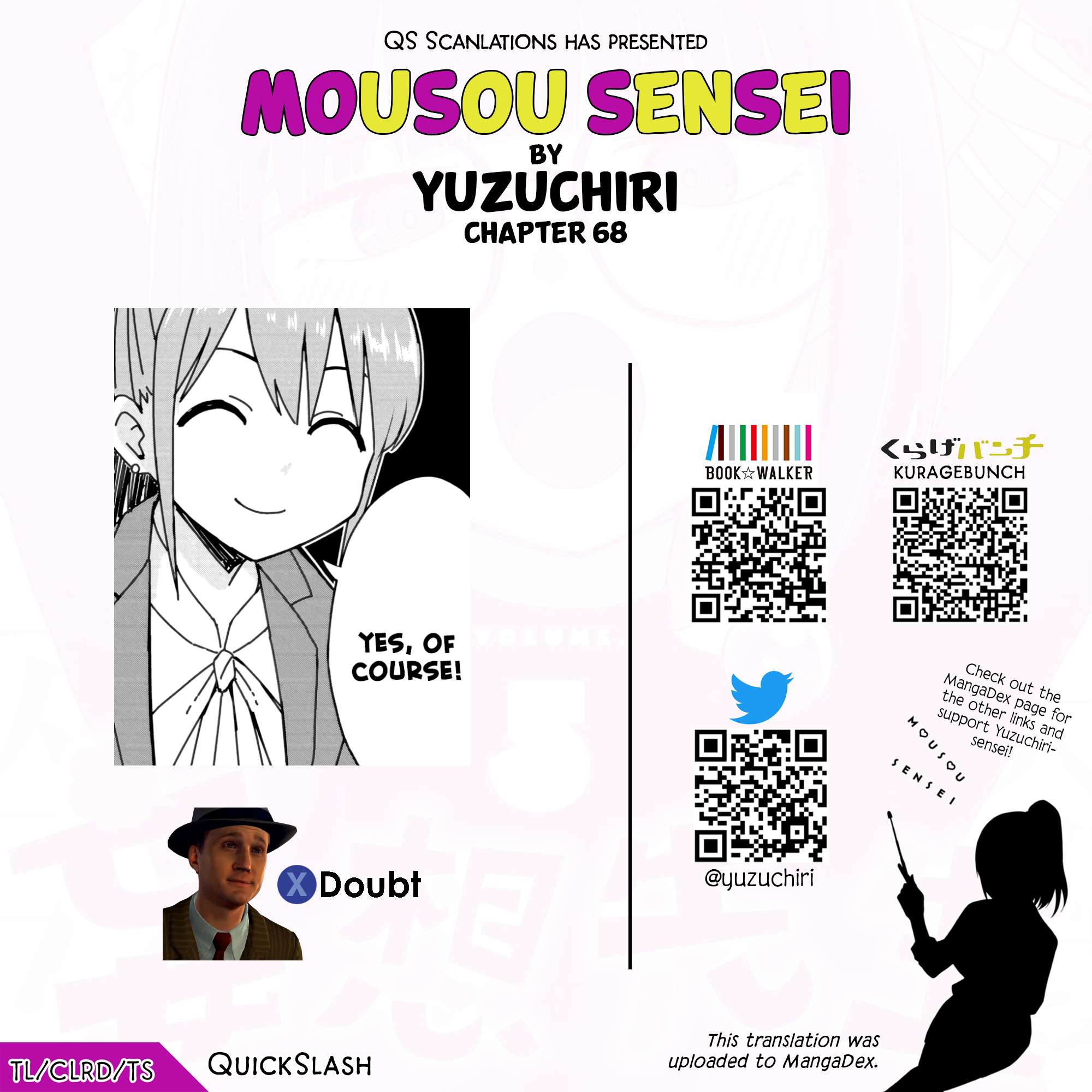 Mousou Sensei Chapter 68 page 10 - 