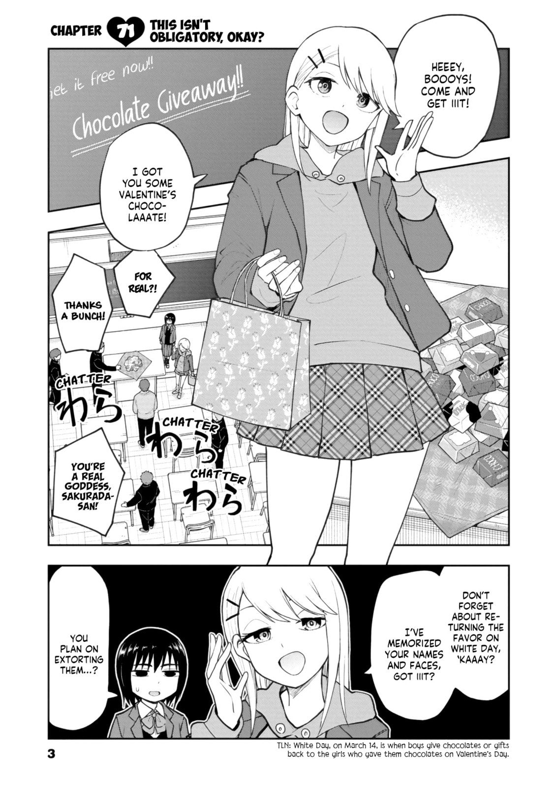 Mousou Sensei Chapter 71 page 1 - 