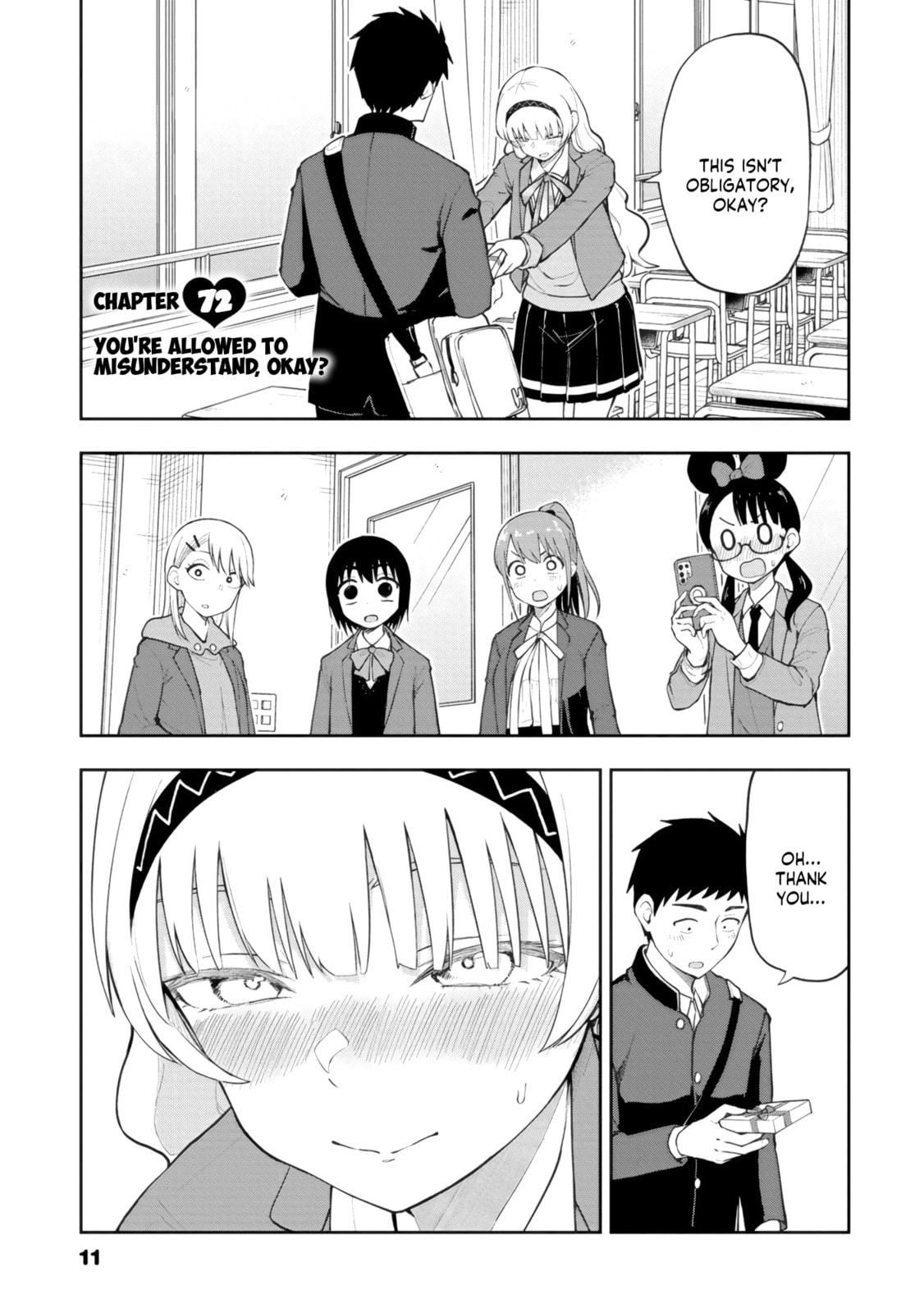 Mousou Sensei Chapter 72 page 1 - 
