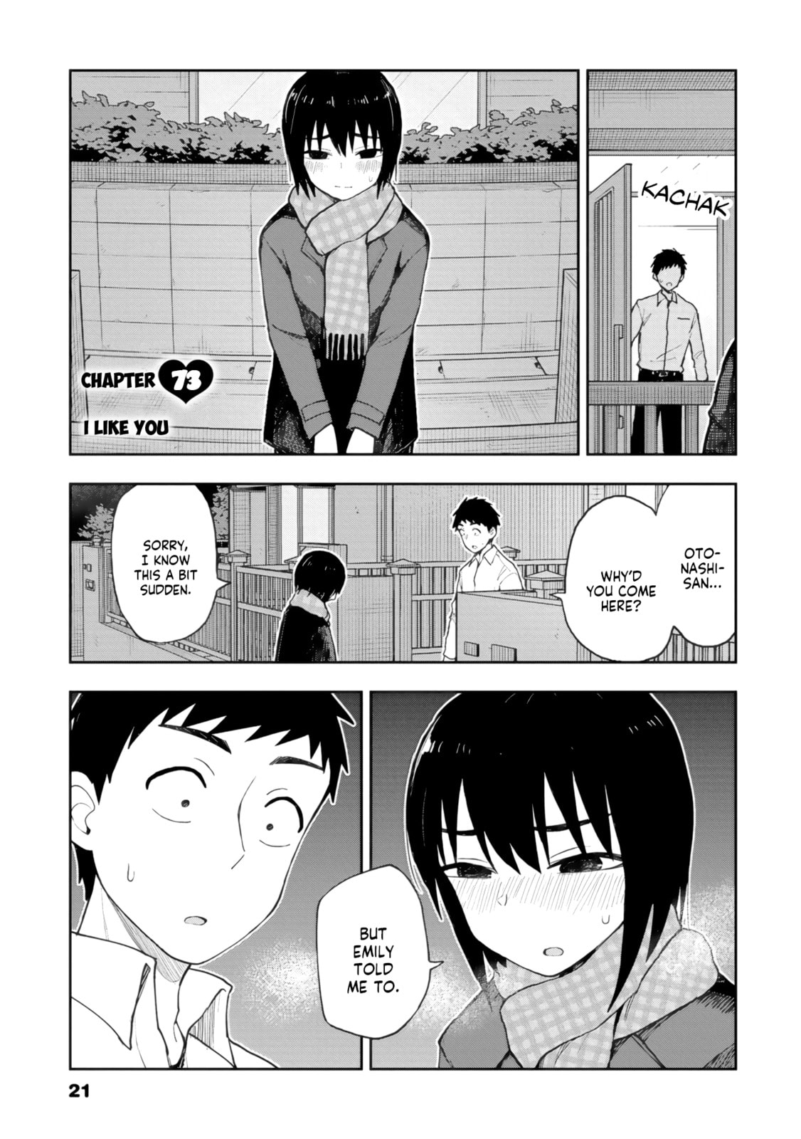 Mousou Sensei Chapter 73 page 1 - 