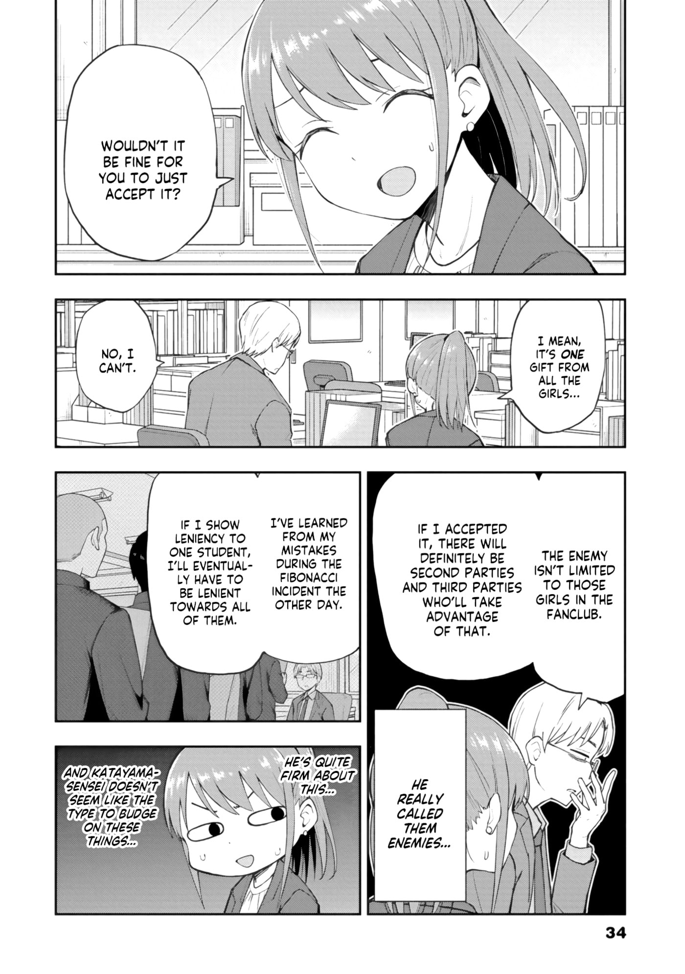 Mousou Sensei Chapter 74 page 2 - 