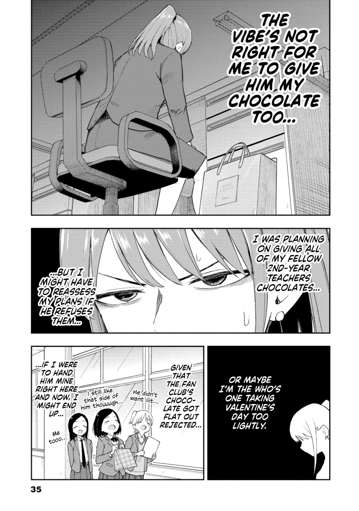 Mousou Sensei Chapter 74 page 3 - 