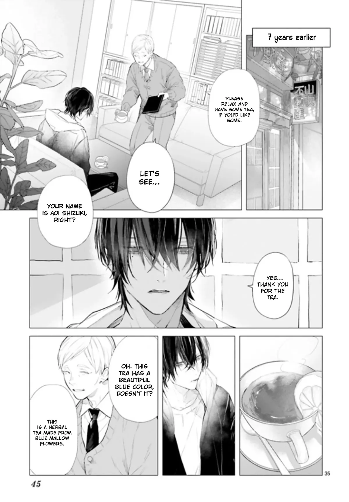 Mr. Blue Chapter 2 page 35 - 