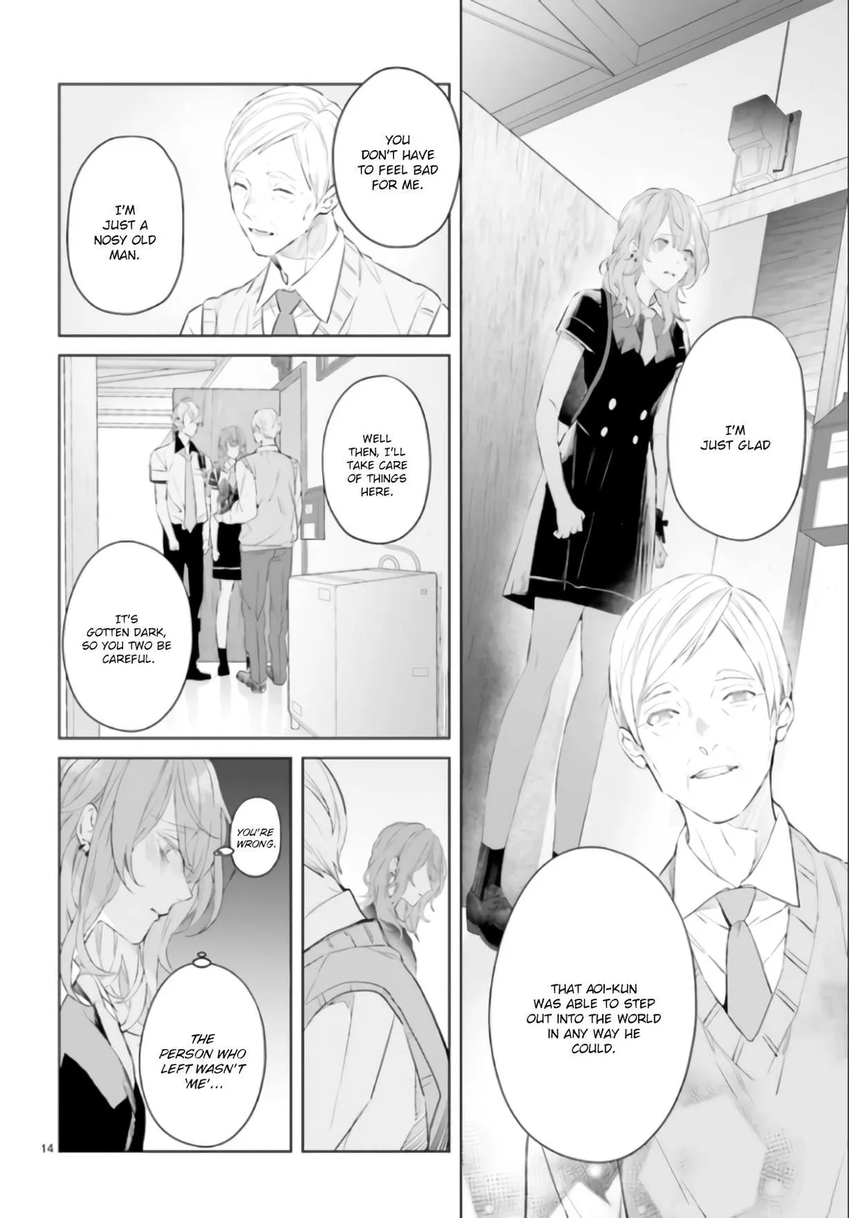 Mr. Blue Chapter 4 page 14 - 
