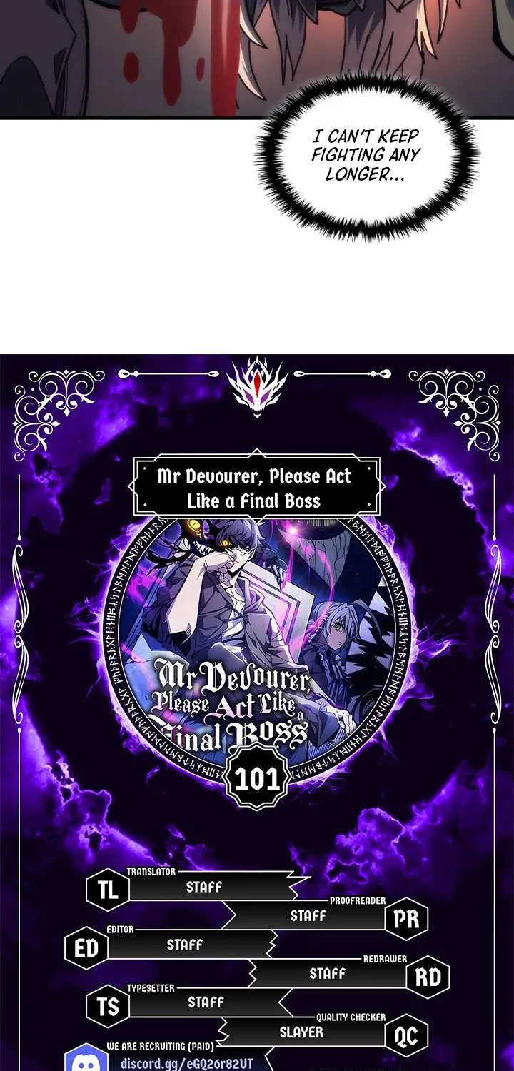 Mr Devourer, Please Act Like a Final Boss Chapter 101 page 4 - 