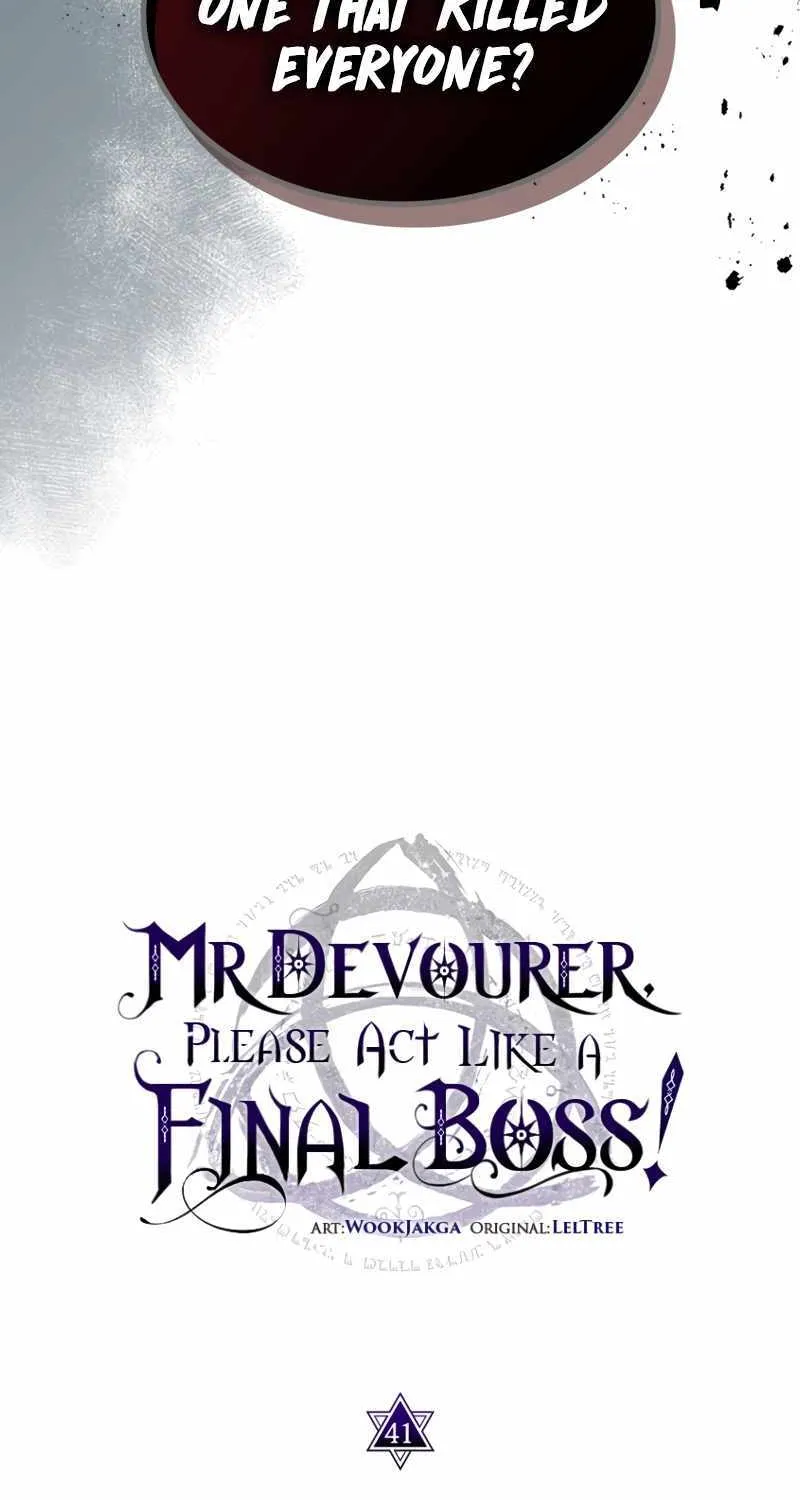 Mr Devourer, Please Act Like a Final Boss Chapter 41 page 15 - 