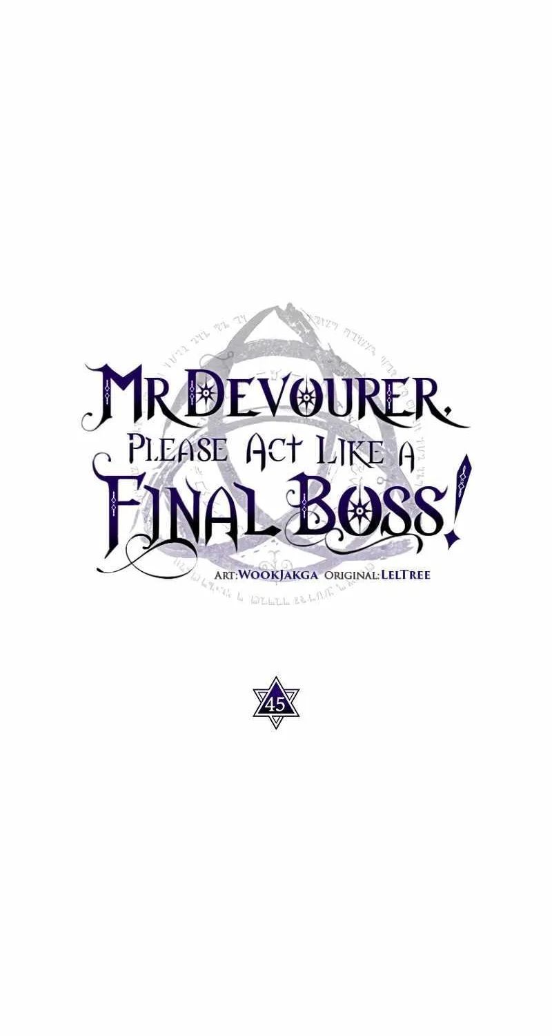 Mr Devourer, Please Act Like a Final Boss Chapter 45 page 27 - 