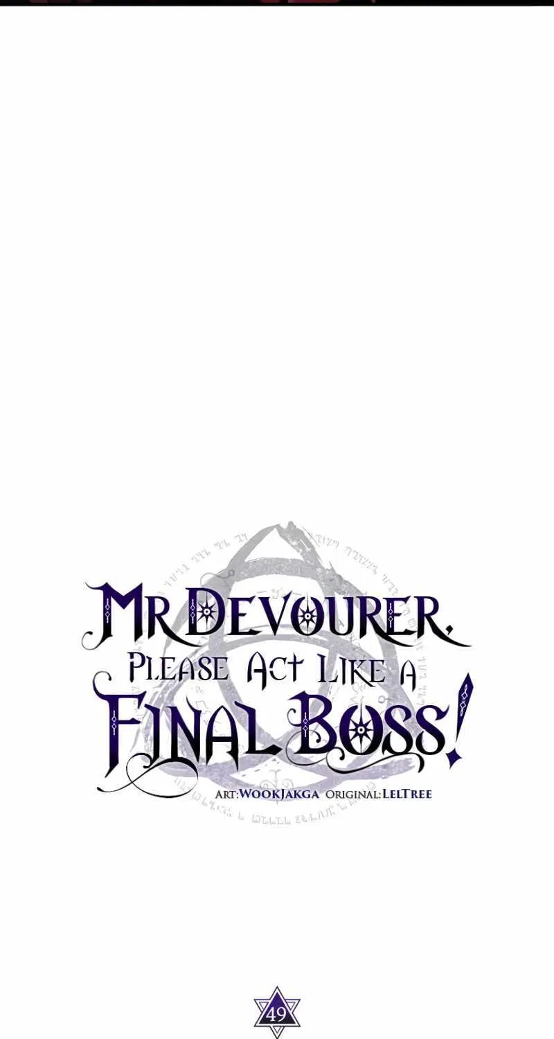 Mr Devourer, Please Act Like a Final Boss Chapter 49 page 14 - 