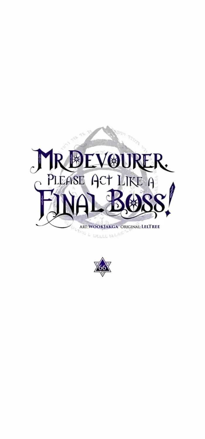 Mr Devourer, Please Act Like a Final Boss Chapter 66 page 21 - 