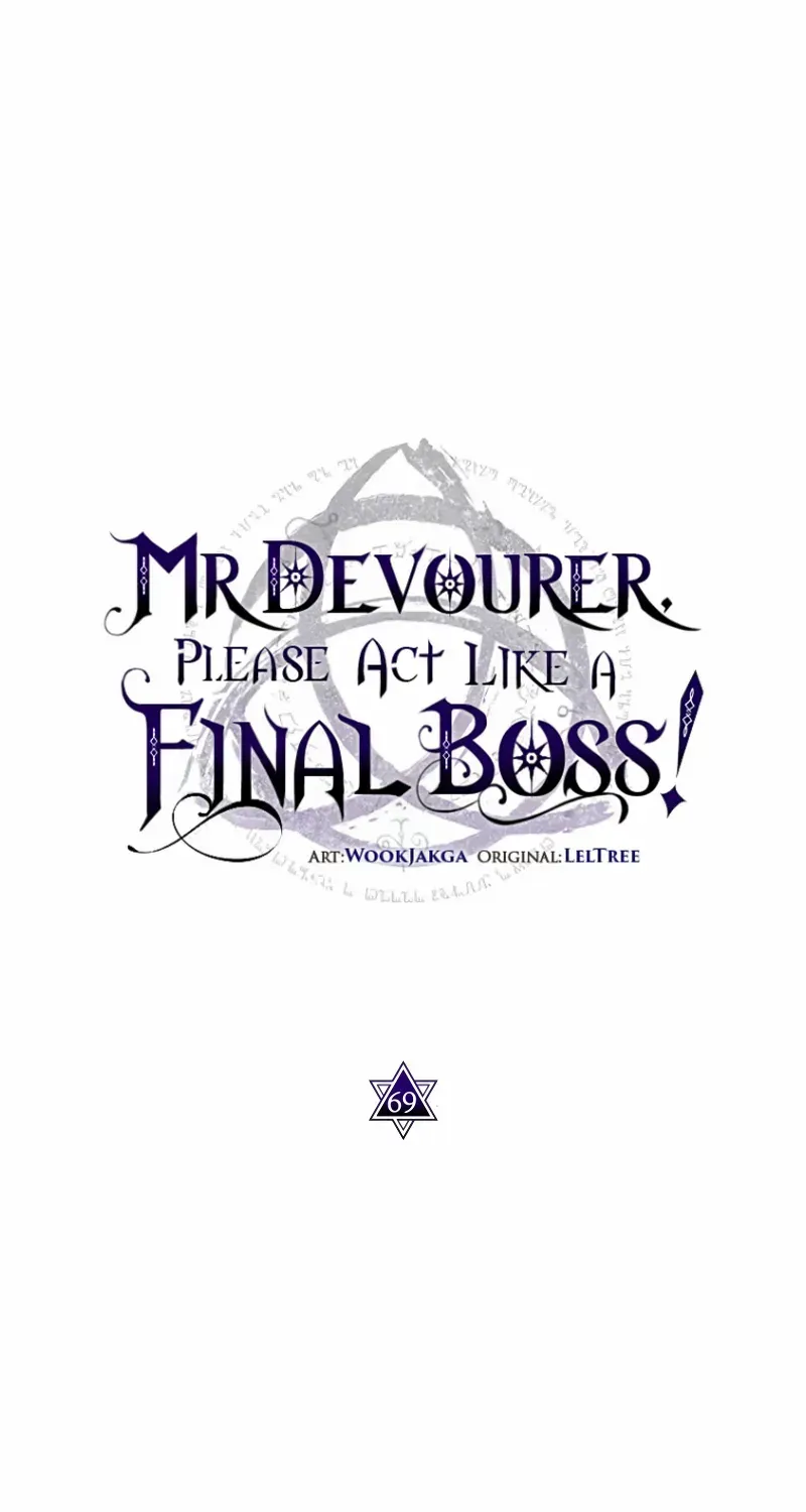 Mr Devourer, Please Act Like a Final Boss Chapter 69 page 1 - 