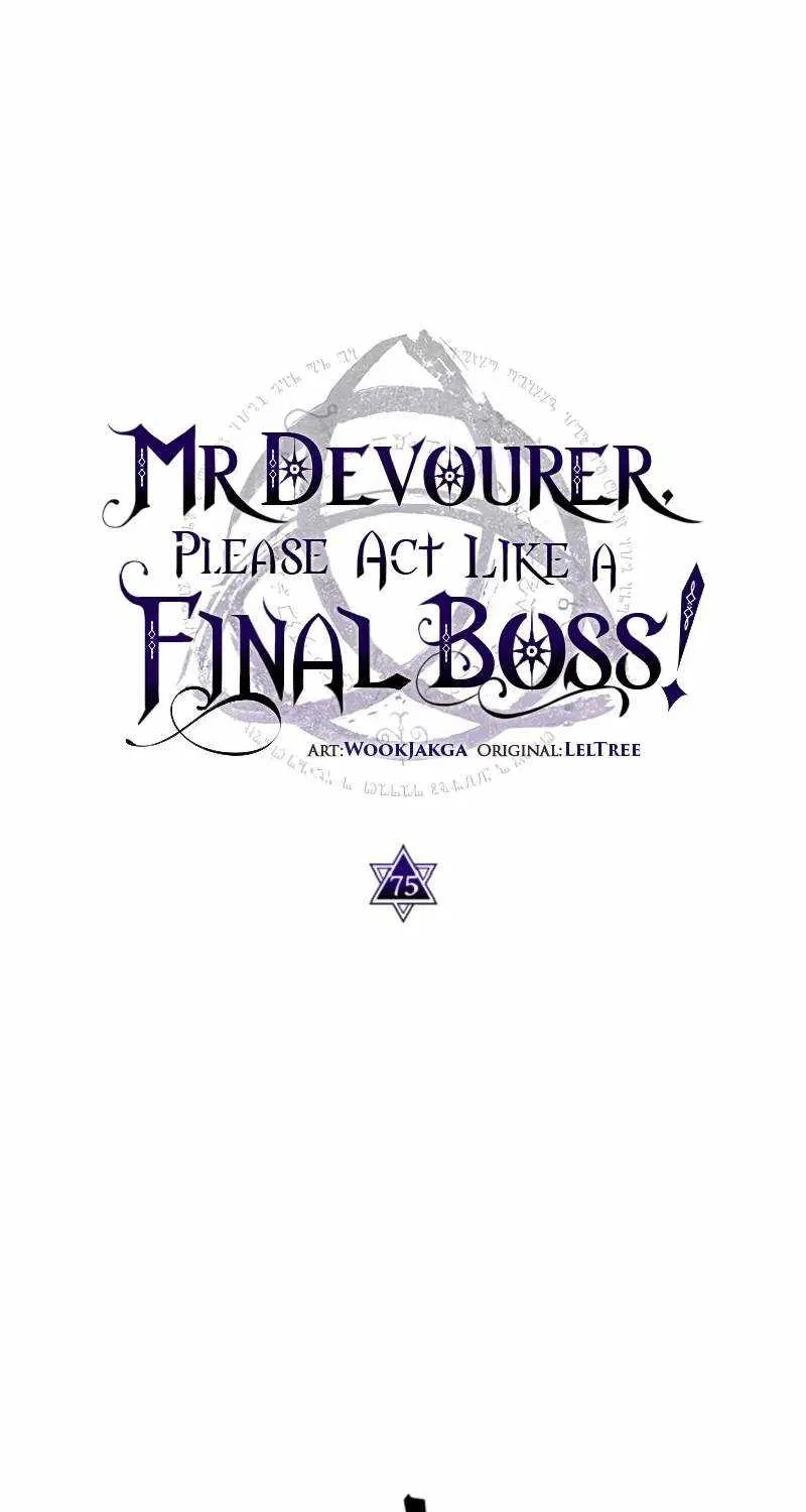 Mr Devourer, Please Act Like a Final Boss Chapter 75 page 16 - 